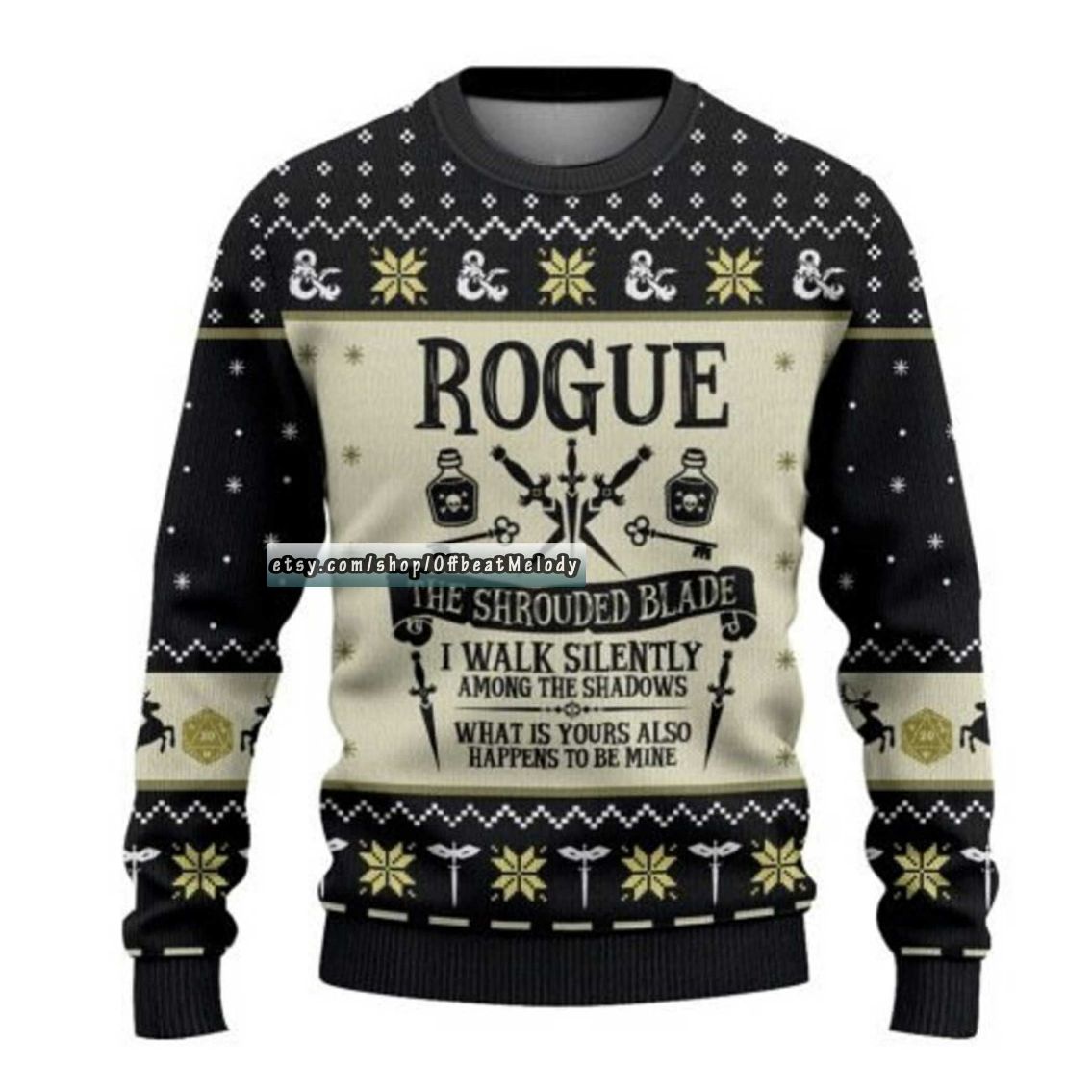 DnD Classes Collection Christmas Ugly Sweater DnD Classes Collection Christmas Ugly Sweater