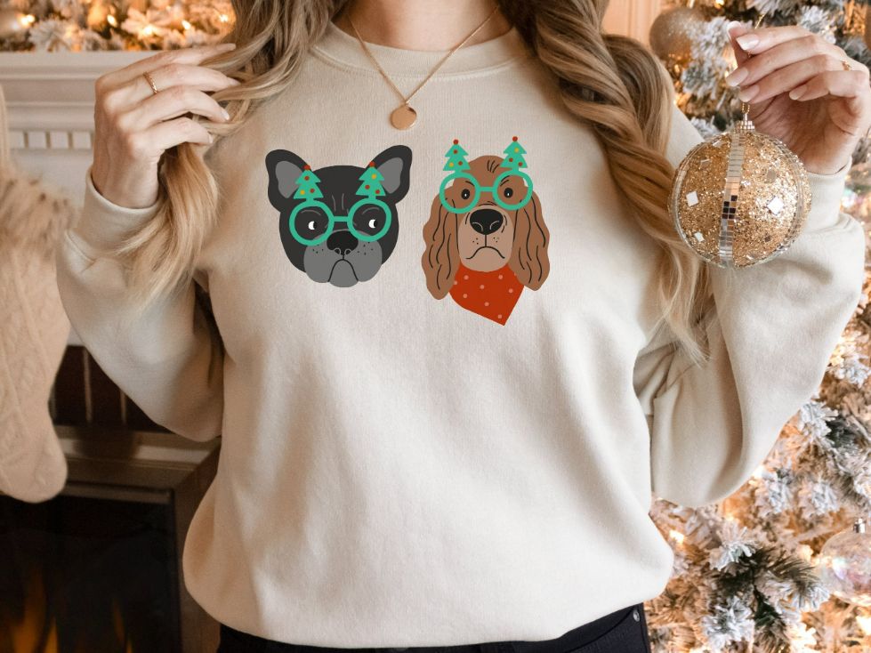 Dog Funny Christmas Gift Cute Sweatshirt Dog Funny Christmas Gift Cute Sweatshirt