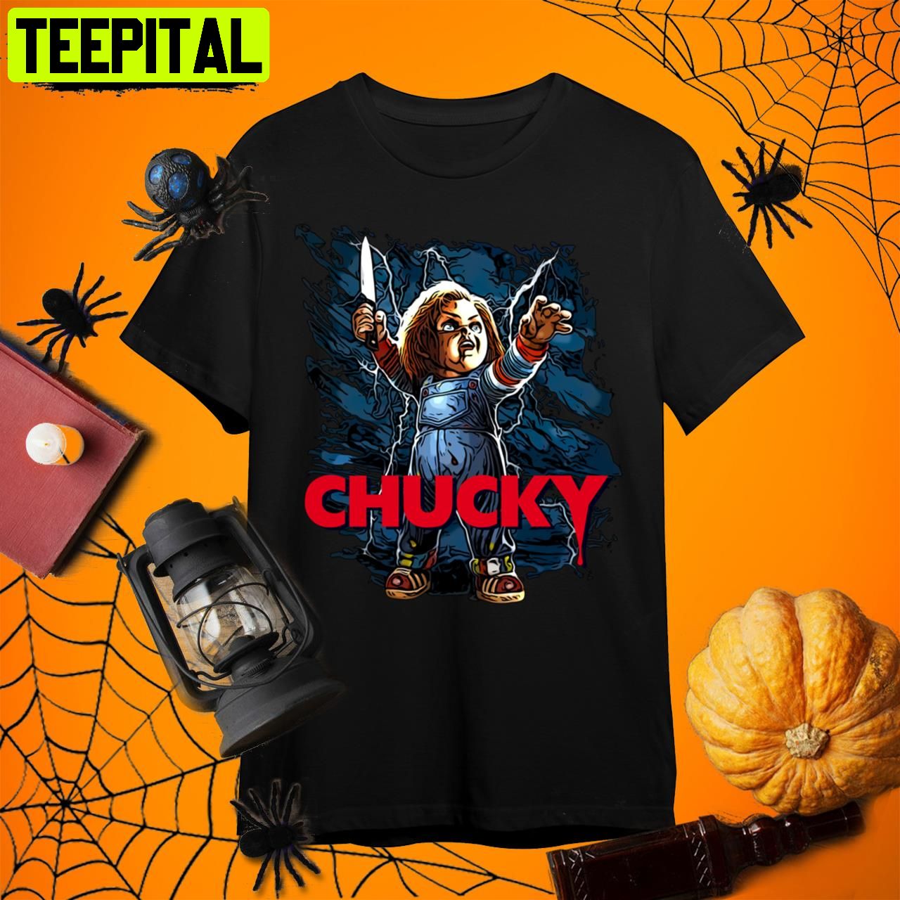 Doll Child's Play Retro Art Unisex T-Shirt Doll Child's Play Retro Art Unisex T-Shirt