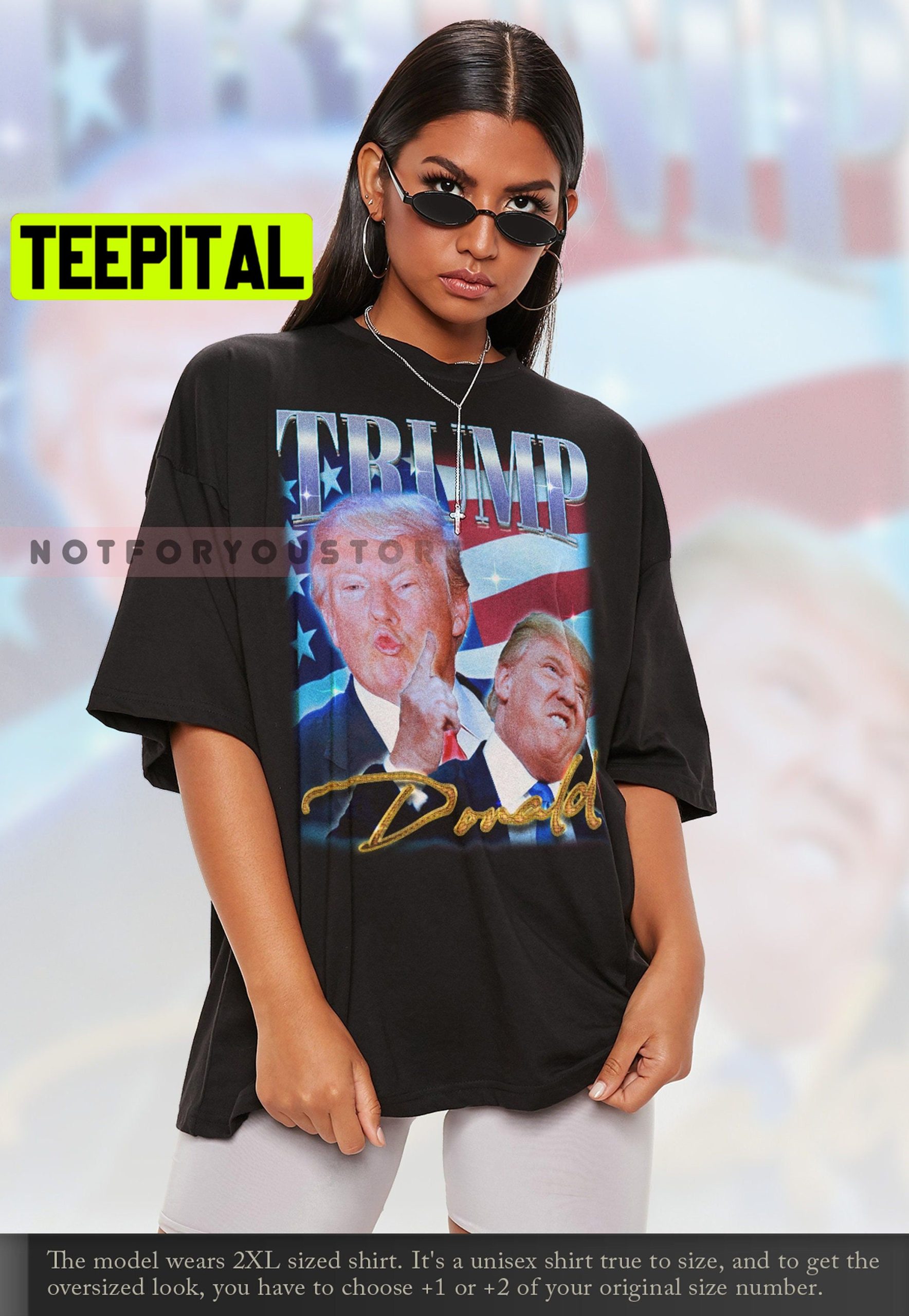 Donald Trump Retro Homage Trending Unisex T-Shirt Donald Trump Retro Homage Trending Unisex T-Shirt