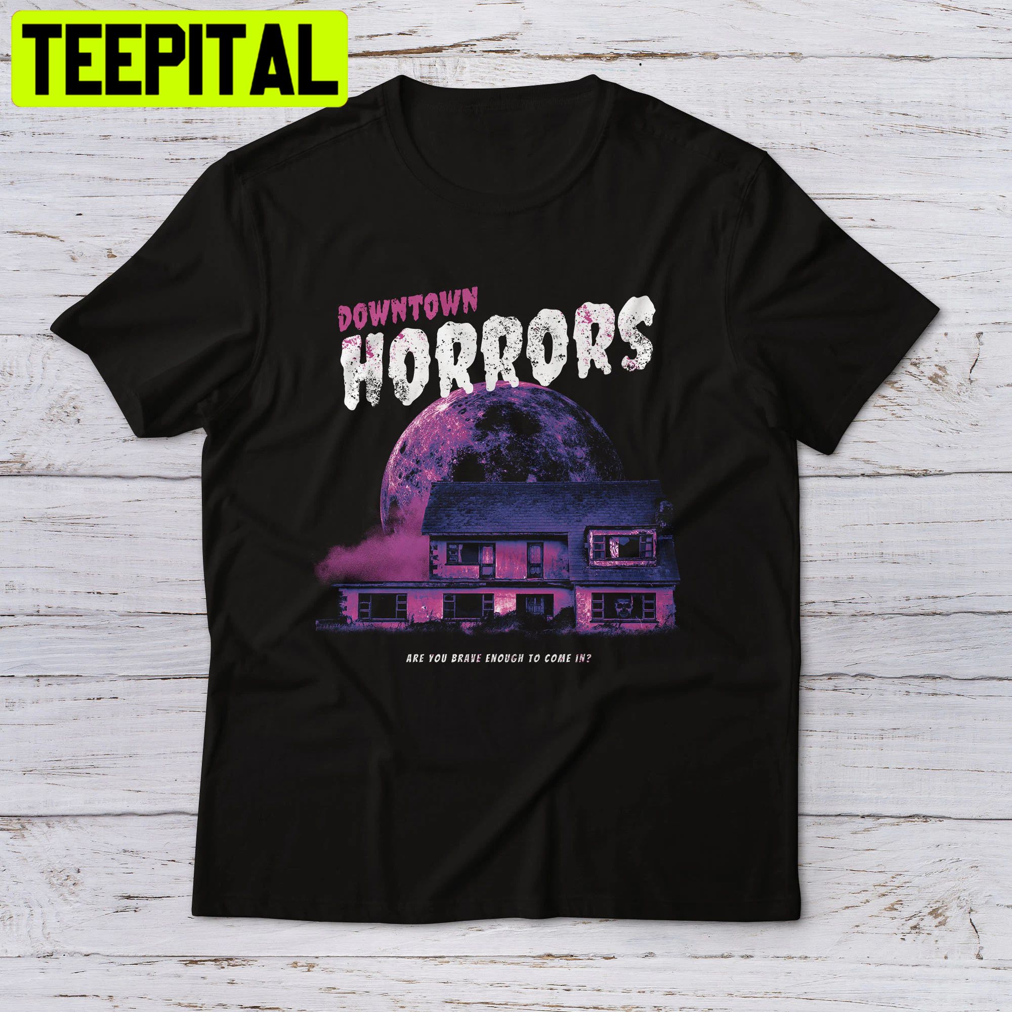 Downtown Horror Parody Halloween Horror Movie Trending Unisex T-Shirt Downtown Horror Parody Halloween Horror Movie Trending Unisex T-Shirt