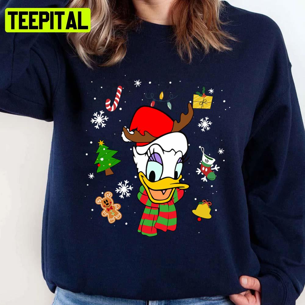 Duck Group Christmas Daisy Unisex Sweatshirt Duck Group Christmas Daisy Unisex Sweatshirt