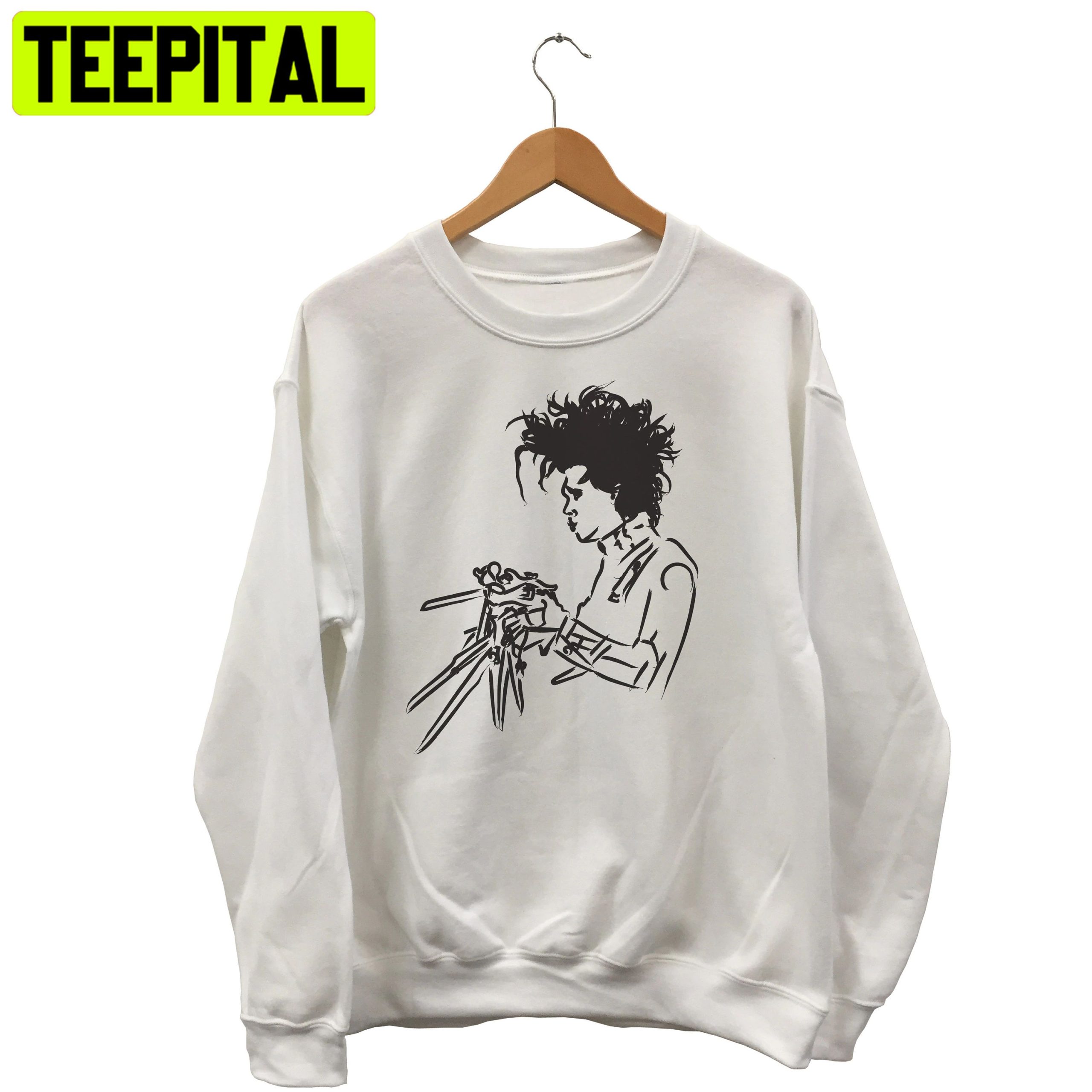 Edward Scissorhands Halloween Winona Ryder Horror Movie Trending Unisex Sweatshirt Edward Scissorhands Halloween Winona Ryder Horror Movie Trending Unisex Sweatshirt
