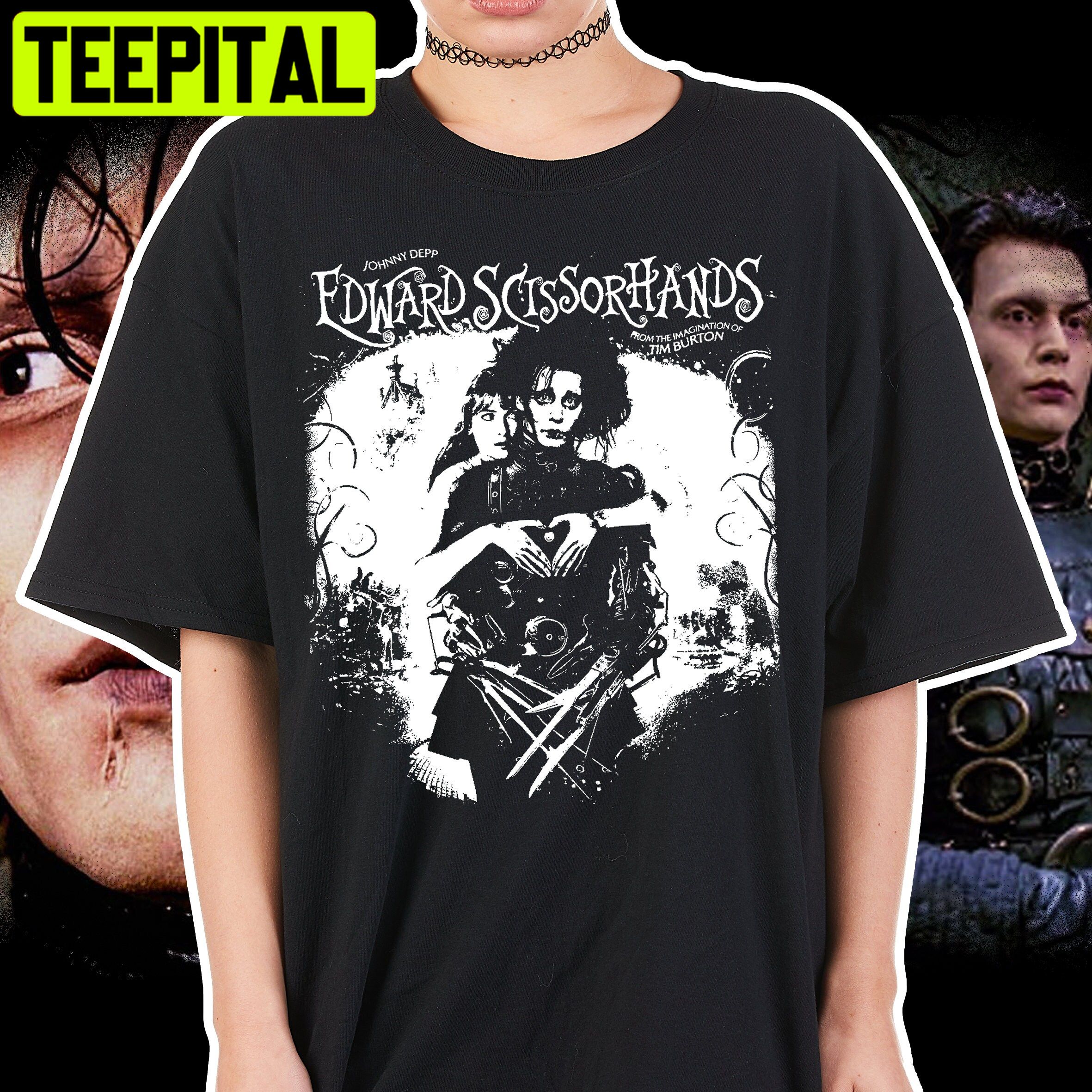 Edward Scissorhands Trending Unisex T-Shirt Edward Scissorhands Trending Unisex T-Shirt