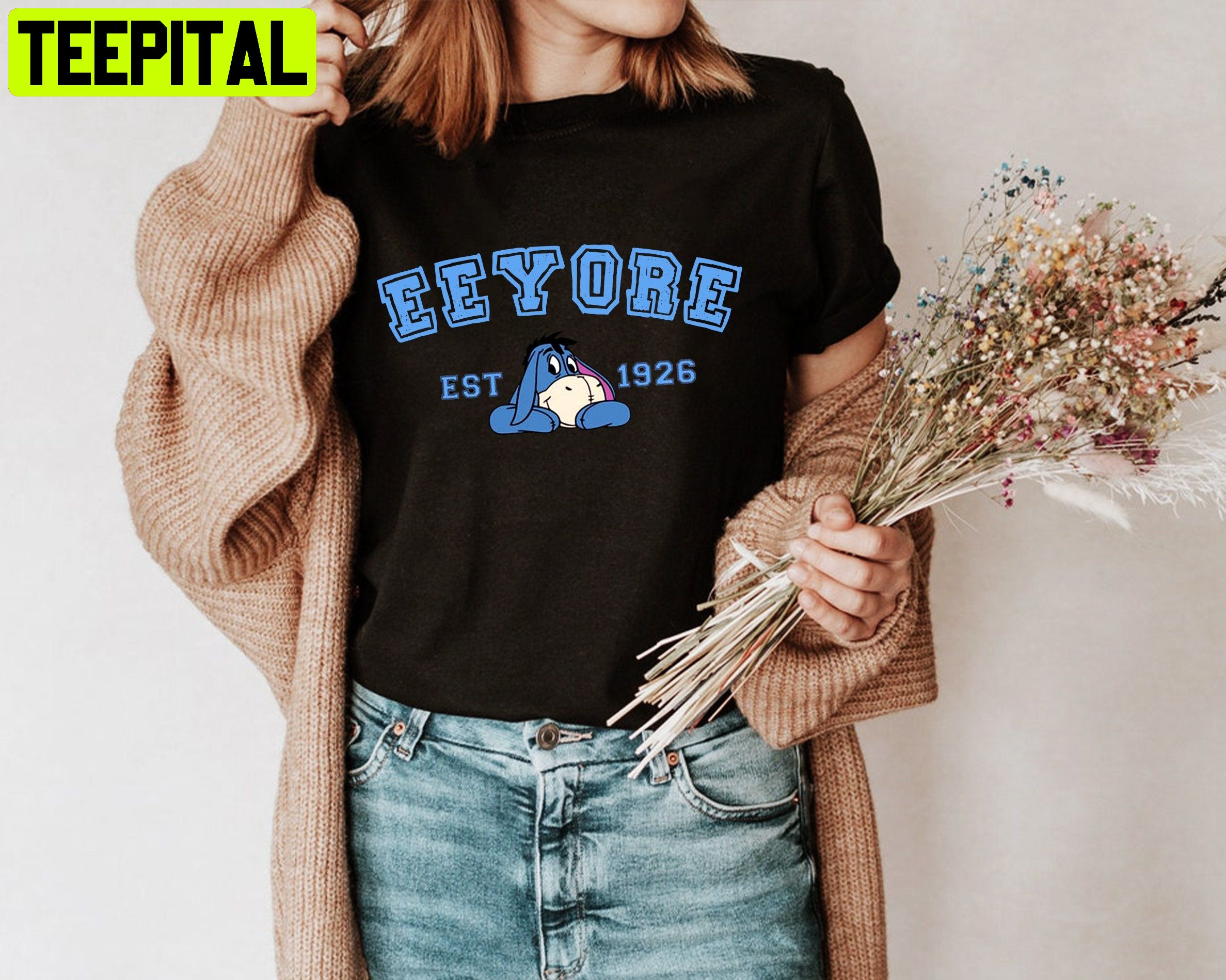 Eeyore Winnie The Pooh Eeyore Disney Unisesx T-Shirt Eeyore Winnie The Pooh Eeyore Disney Unisesx T-Shirt