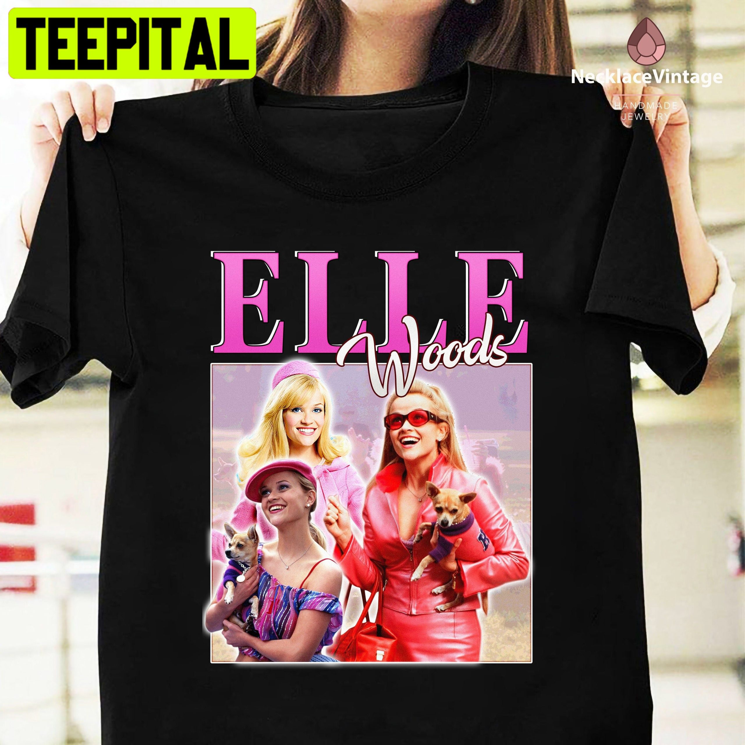 Elle Woods Homage Vintage Trending Unisex T-Shirt Elle Woods Homage Vintage Trending Unisex T-Shirt
