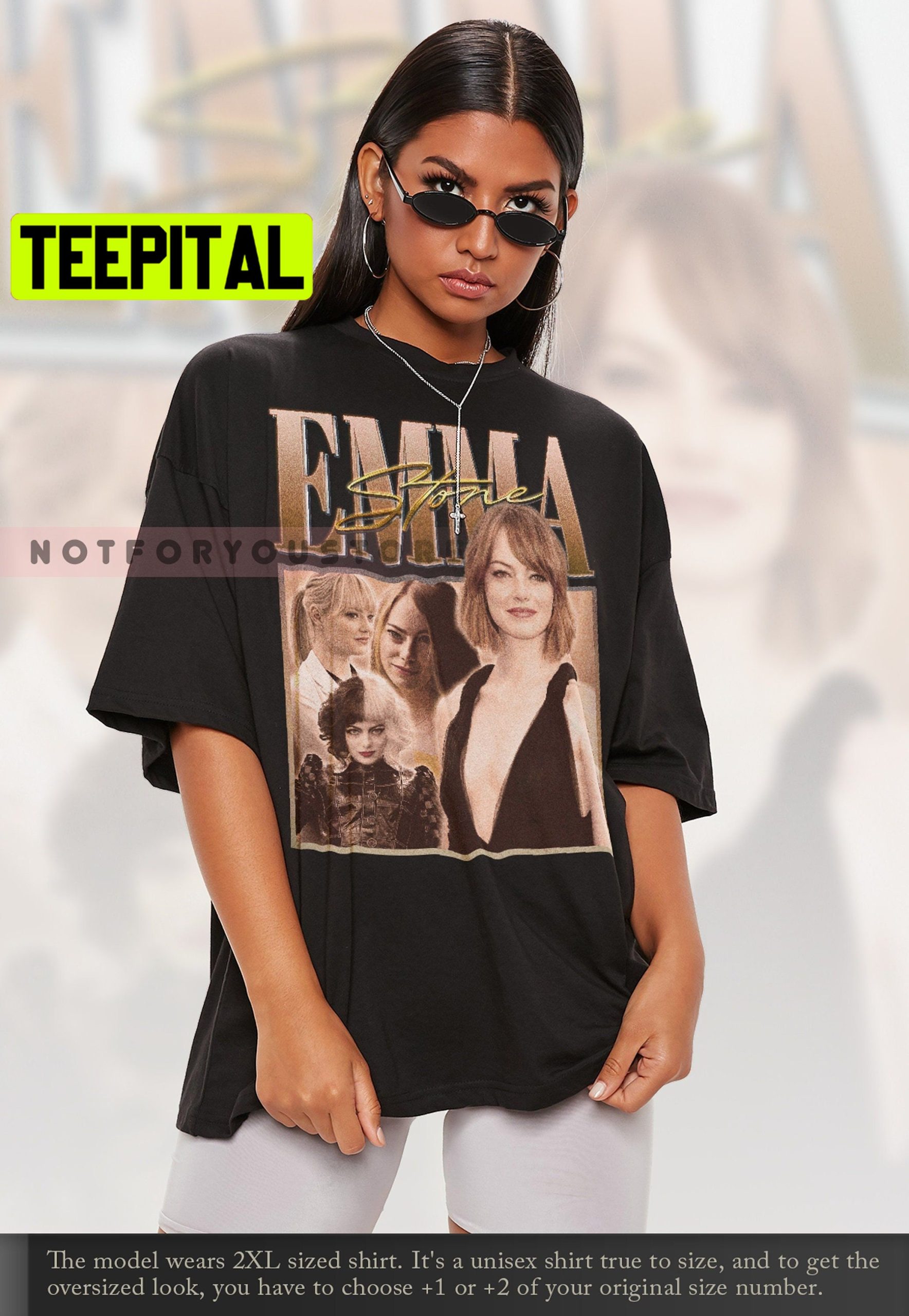 Emma Stone Retro 90s Trending Unisex T-Shirt Emma Stone Retro 90s Trending Unisex T-Shirt