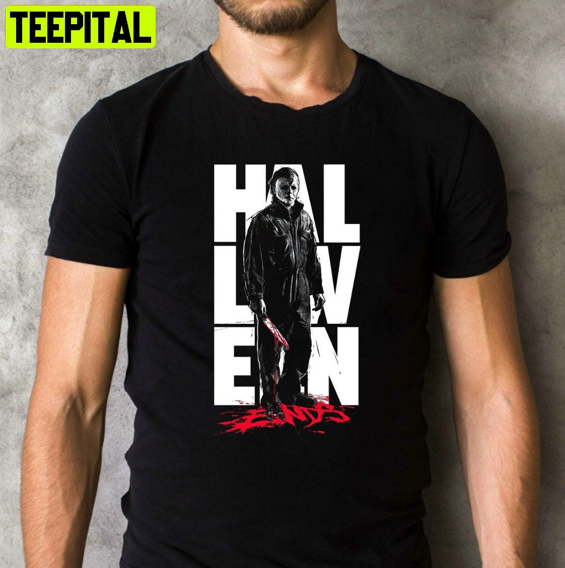 Ends Michael Myers The Boogeyman Horror Scary Movie Halloween Retro Design T-Shirt Ends Michael Myers The Boogeyman Horror Scary Movie Halloween Retro Design T-Shirt