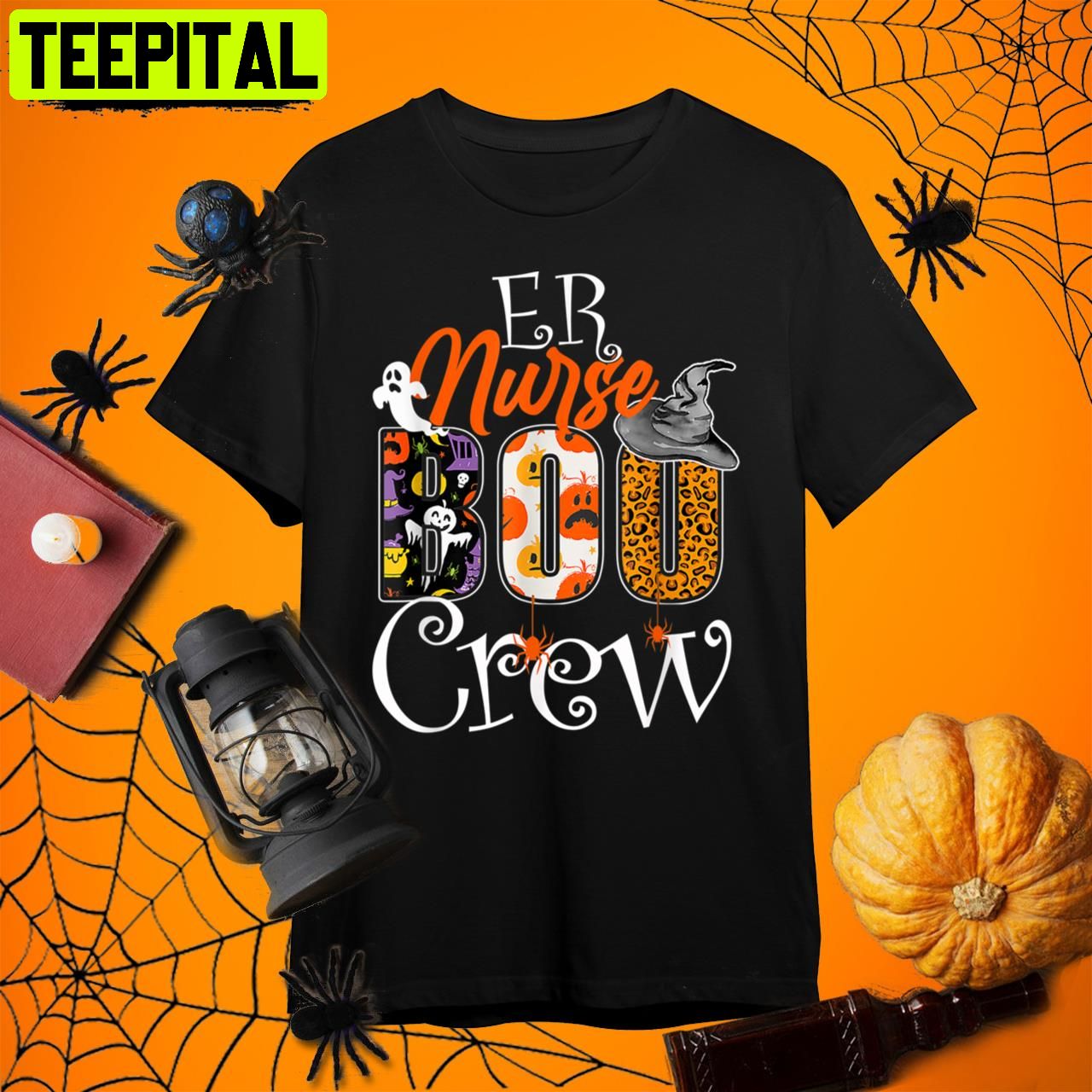 Er Nurse Boo Boo Crew Emergency Room Nurse Halloween Costume Retro Art Unisex T-Shirt Er Nurse Boo Boo Crew Emergency Room Nurse Halloween Costume Retro Art Unisex T-Shirt