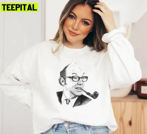 Eric Morecambe Sketch Art Morecambe And Wise Eric Ernie Unisex Sweatshirt