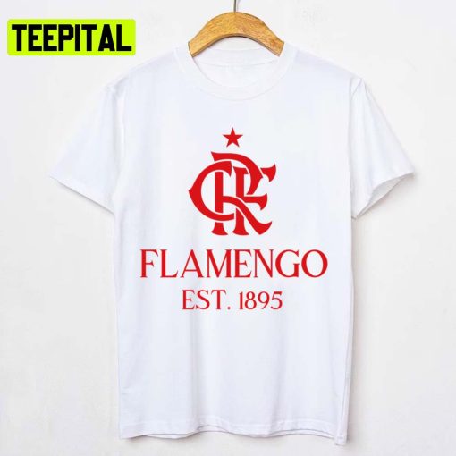 Est 1895 Logo Of Cr Flamengo Unisex T-Shirt