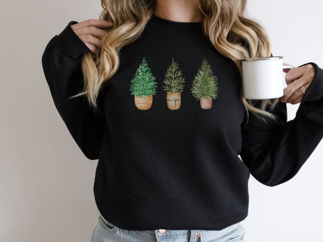 Fall Christmas Cute Women Holiday Gardener Gift Sweatshirt Fall Christmas Cute Women Holiday Gardener Gift Sweatshirt