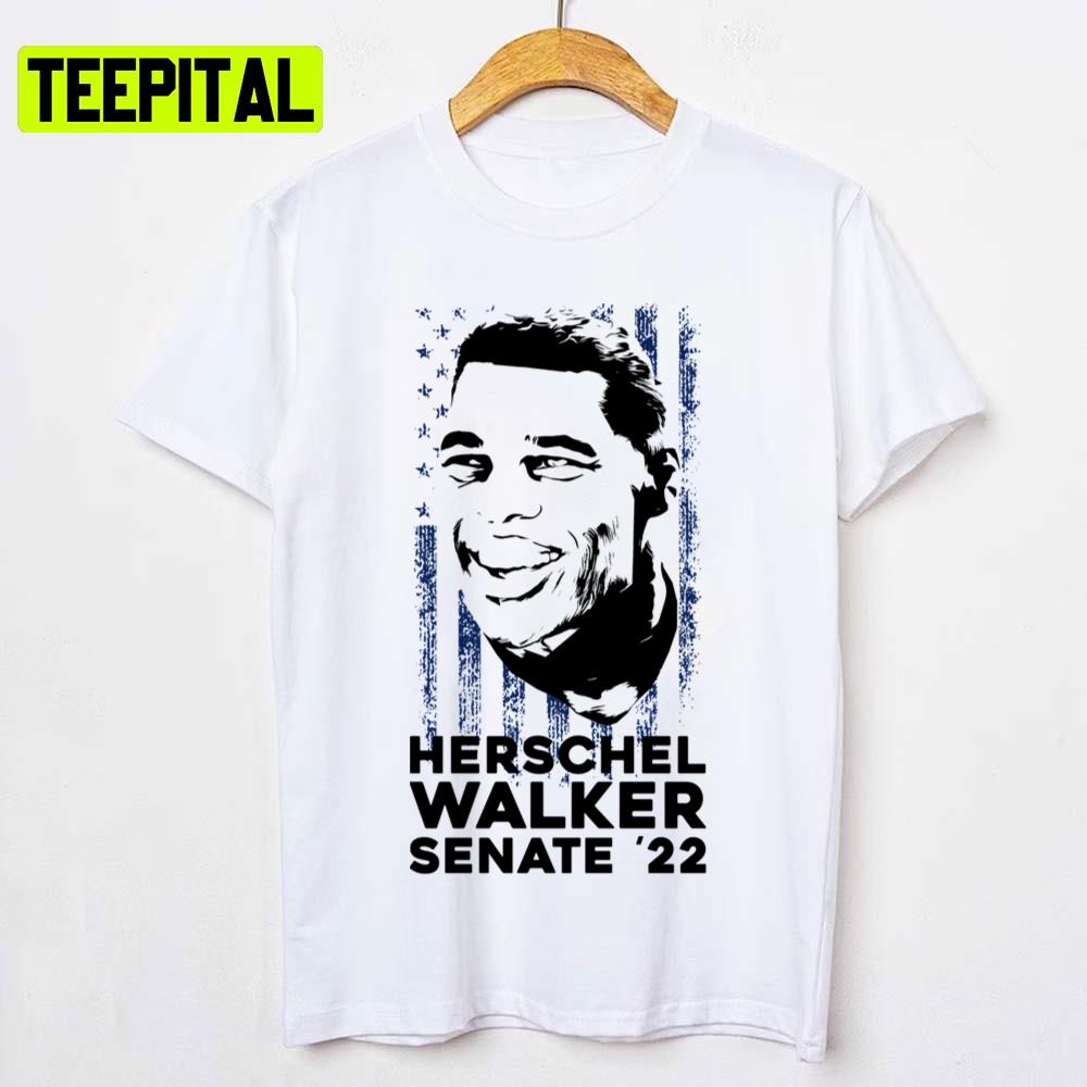 Fanart The Legend Herschel Walker Senate Unisex T-Shirt Fanart The Legend Herschel Walker Senate Unisex T-Shirt