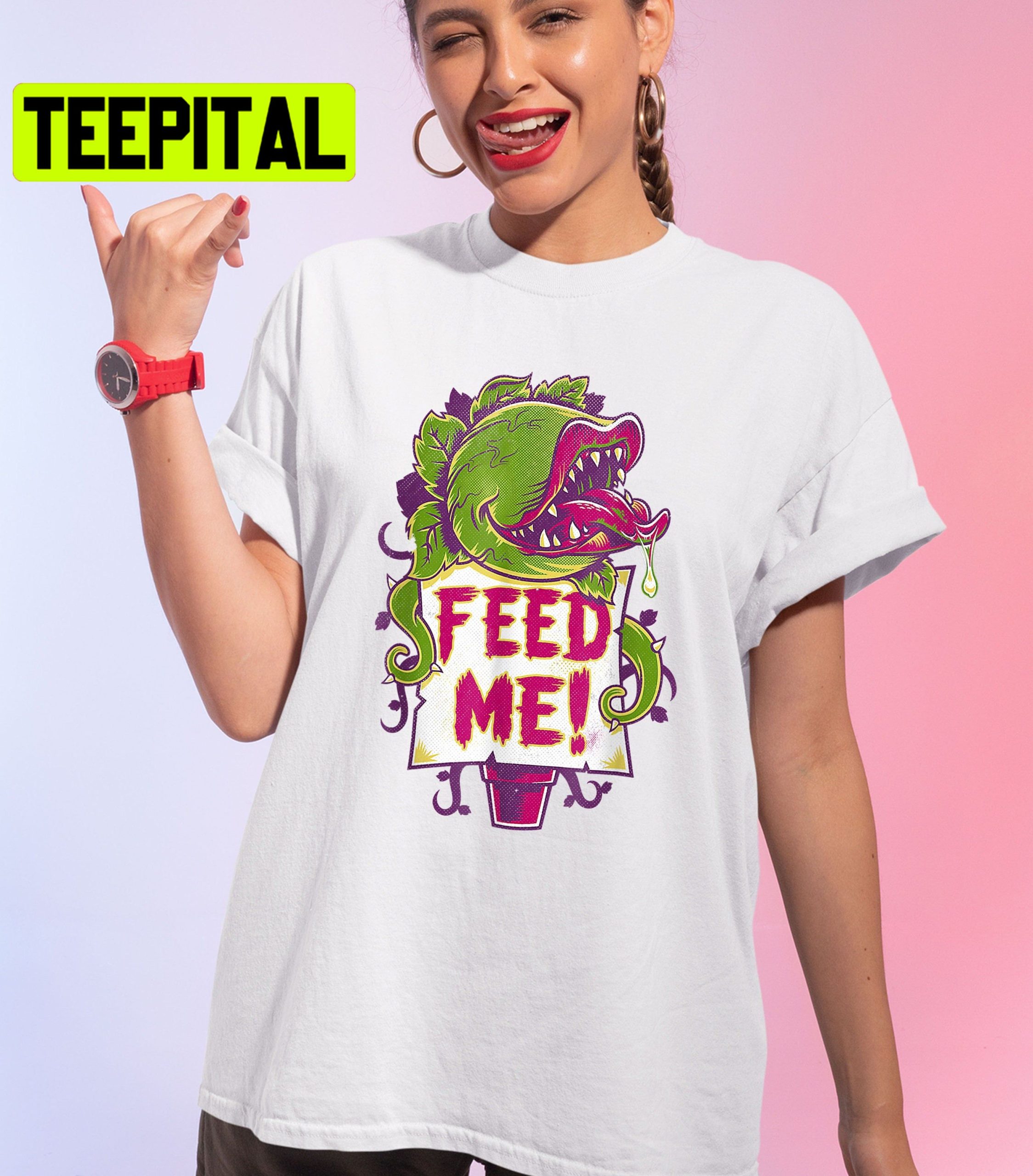 Feed Me Seymour's Organic Plant Food Trending Unisex T-Shirt Feed Me Seymour's Organic Plant Food Trending Unisex T-Shirt