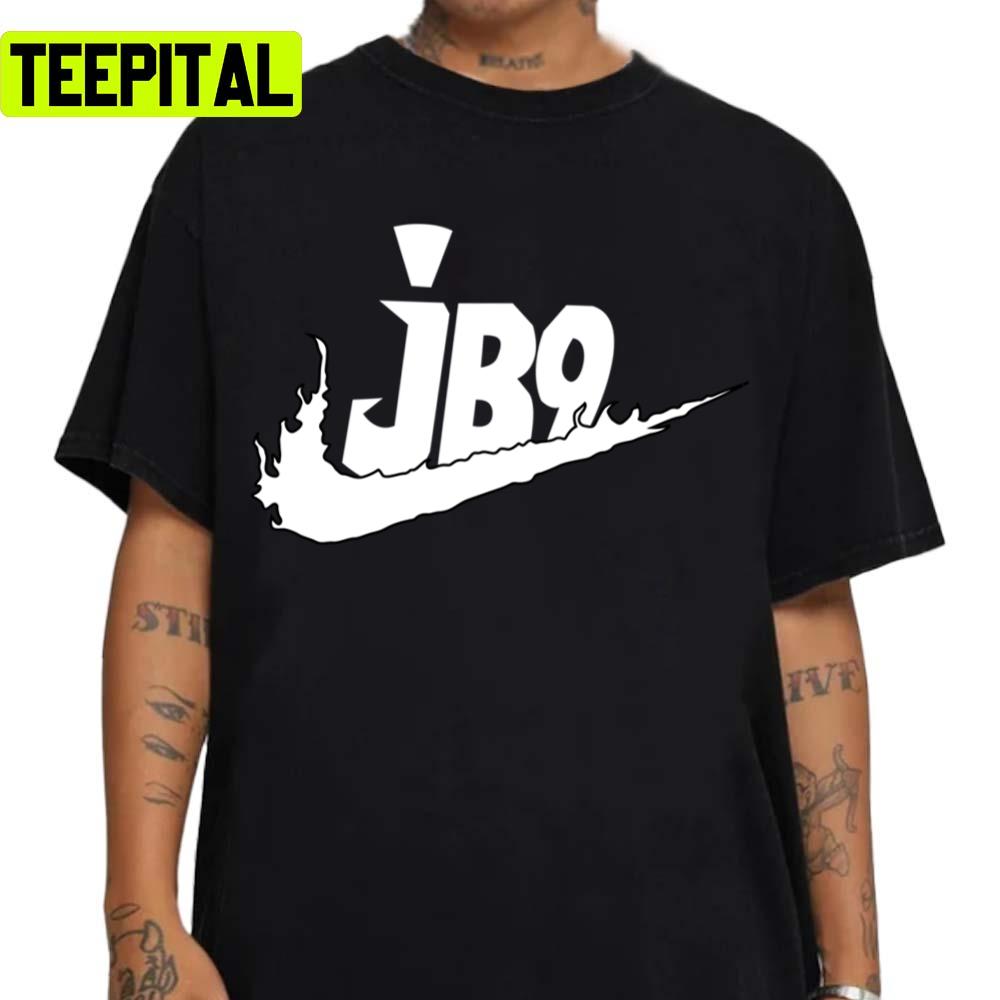 Flaming Nike Logo Joe Burrow Glasses Football Unisex T-Shirt Flaming Nike Logo Joe Burrow Glasses Football Unisex T-Shirt
