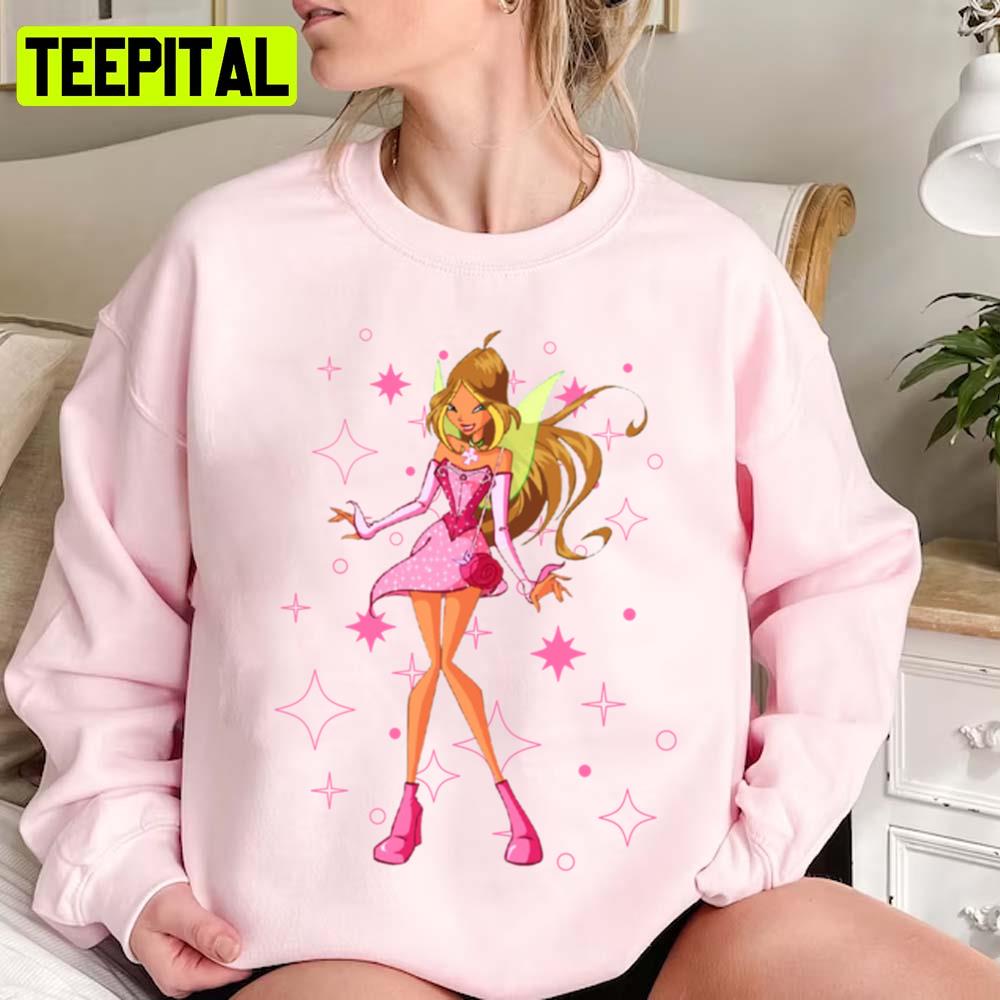Flora Winx Club Character Unisex T-Shirt Flora Winx Club Character Unisex T-Shirt