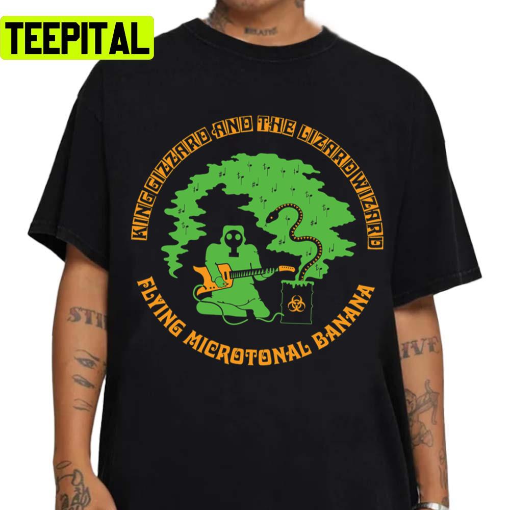 Flying Microtonal Banana King Gizzard And The Lizard Wizard Unisex Sweatshirt Flying Microtonal Banana King Gizzard And The Lizard Wizard Unisex Sweatshirt