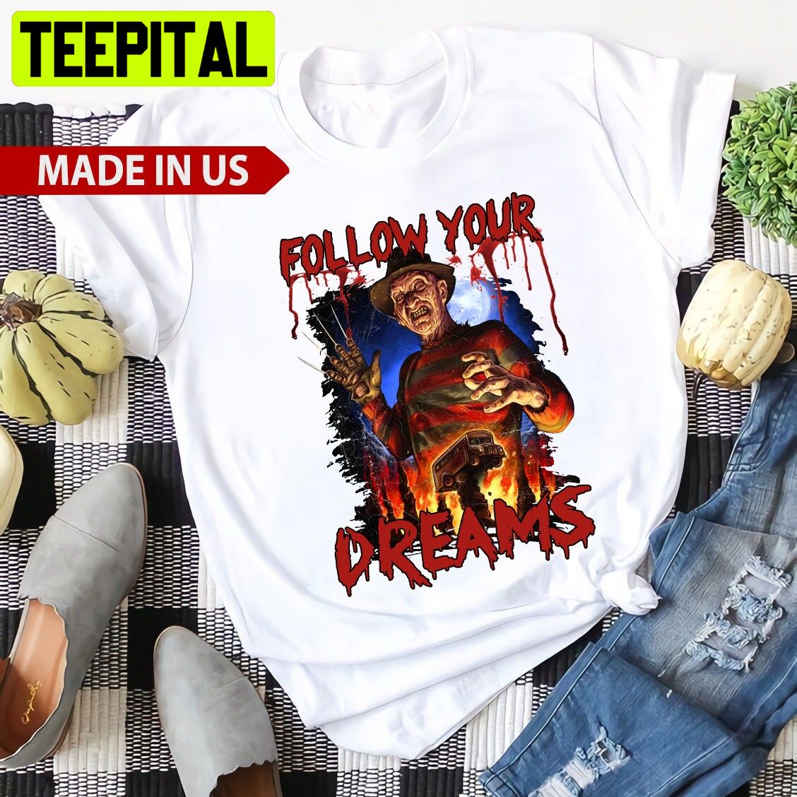 Follow Your Dreams Halloween Trending Unisex T-Shirt Follow Your Dreams Halloween Trending Unisex T-Shirt