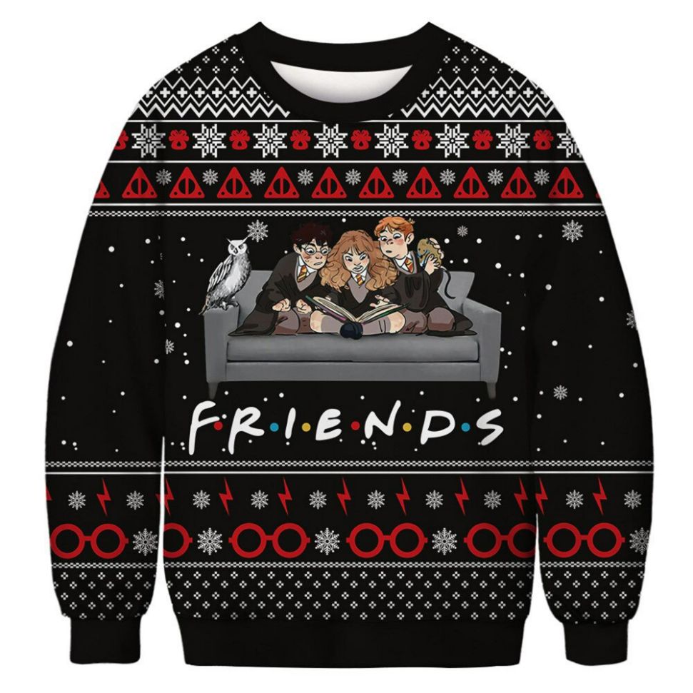 Friends Witches Ugly Christmas Sweater Friends Witches Ugly Christmas Sweater