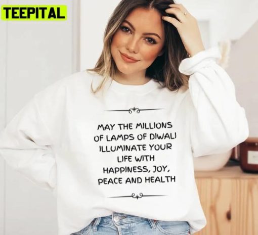 Fun Happy Diwali Festival Design Unisex T-Shirt