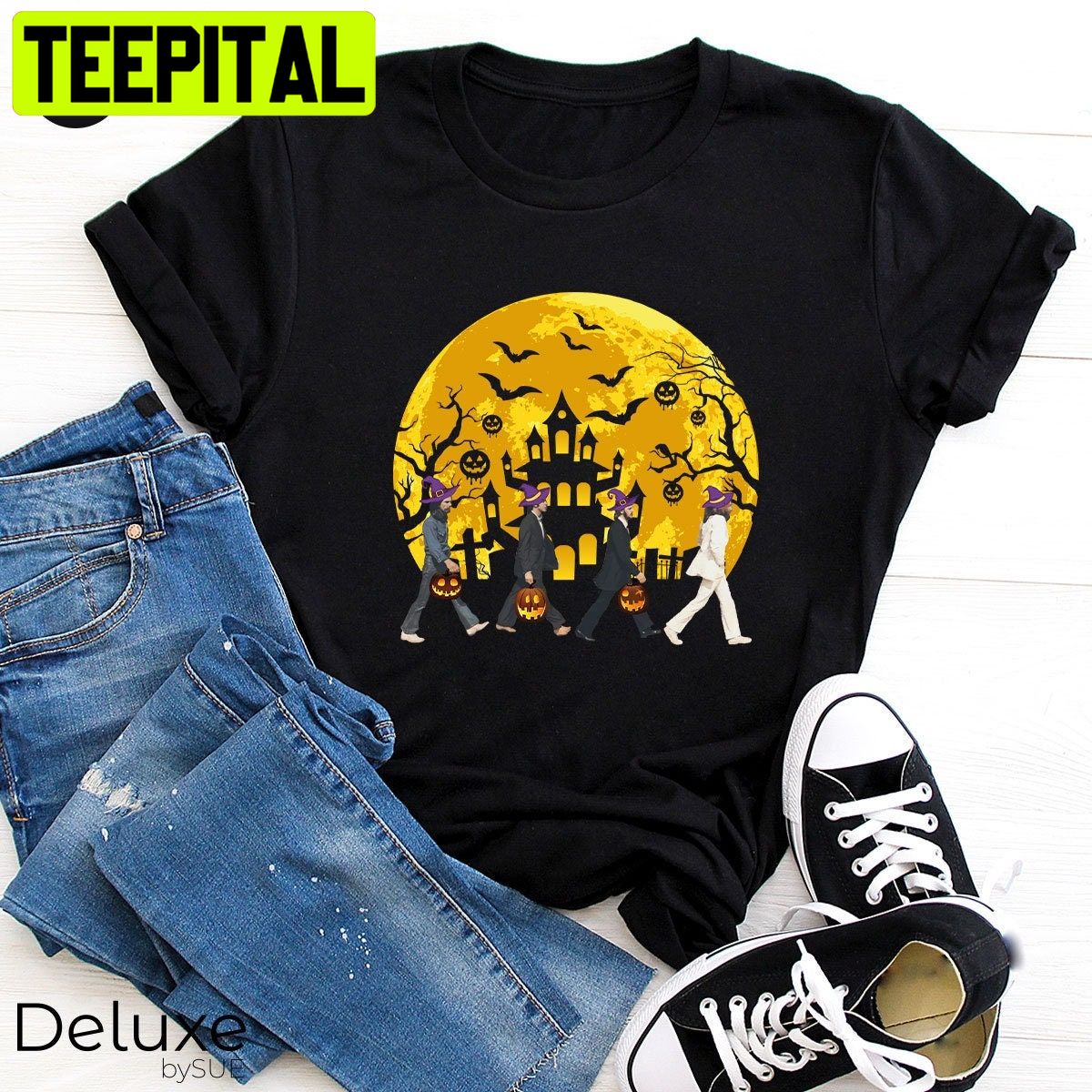 Funny Halloween Road Records Trending Unisex Shirt Funny Halloween Road Records Trending Unisex Shirt
