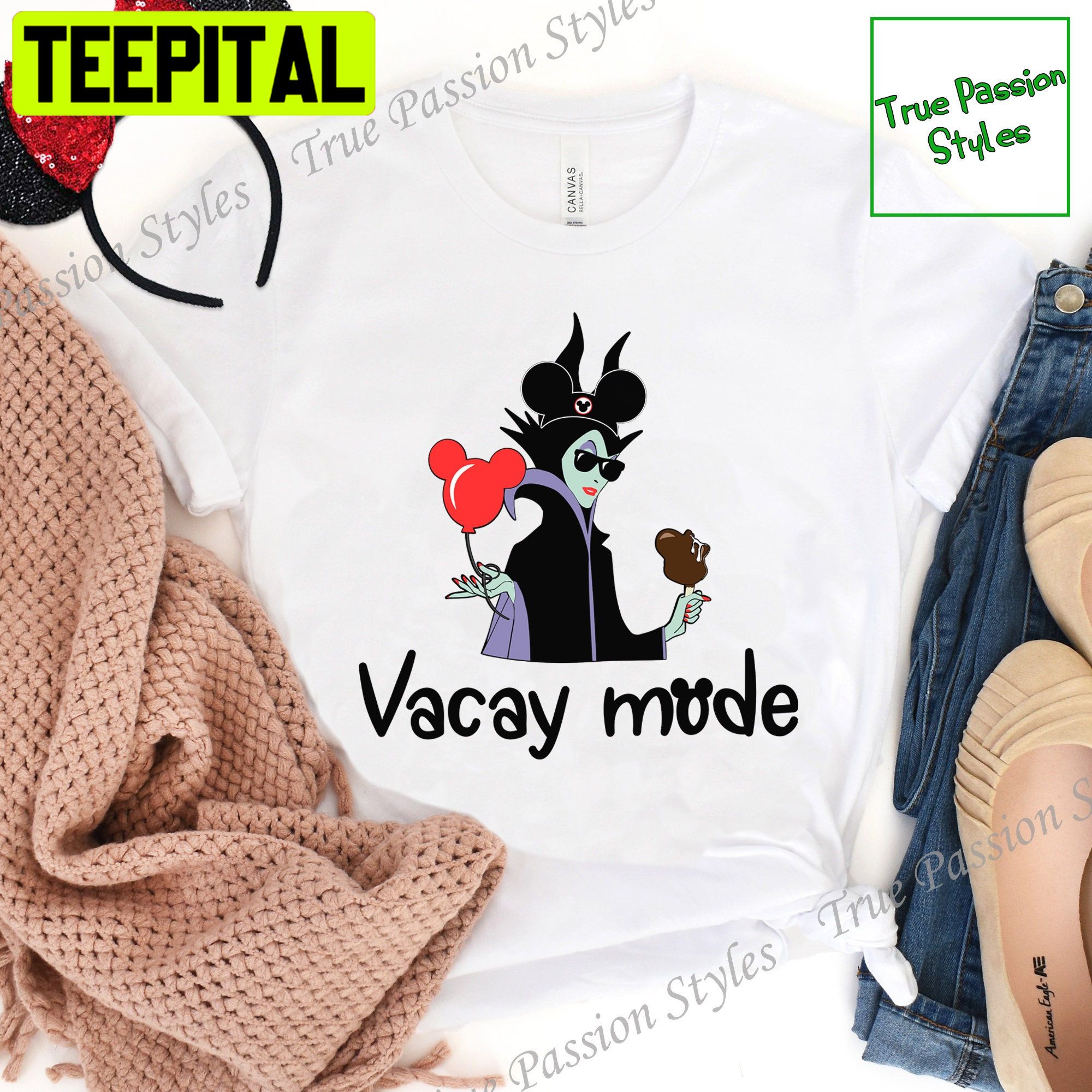 Funny Maleficent Queen Sleeping Beauty Villain Vacay Mode Trending Unisex T-Shirt Funny Maleficent Queen Sleeping Beauty Villain Vacay Mode Trending Unisex T-Shirt