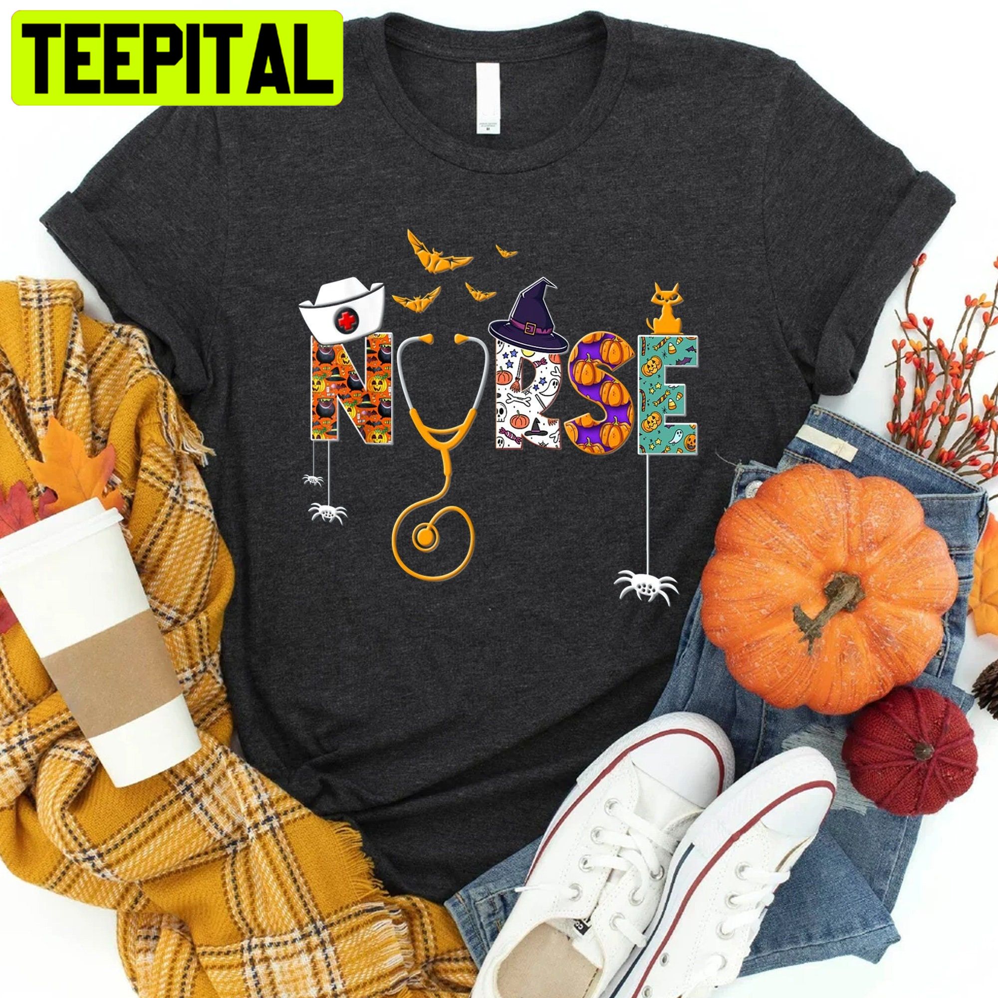 Funny Nursing Halloween Trending Unisex Shirt Funny Nursing Halloween Trending Unisex Shirt