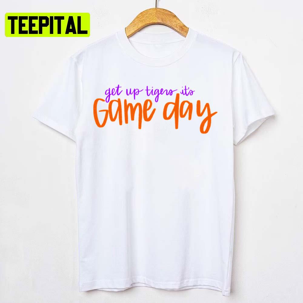 Game Day Colored Get Up Tiger Unisex T-Shirt Game Day Colored Get Up Tiger Unisex T-Shirt