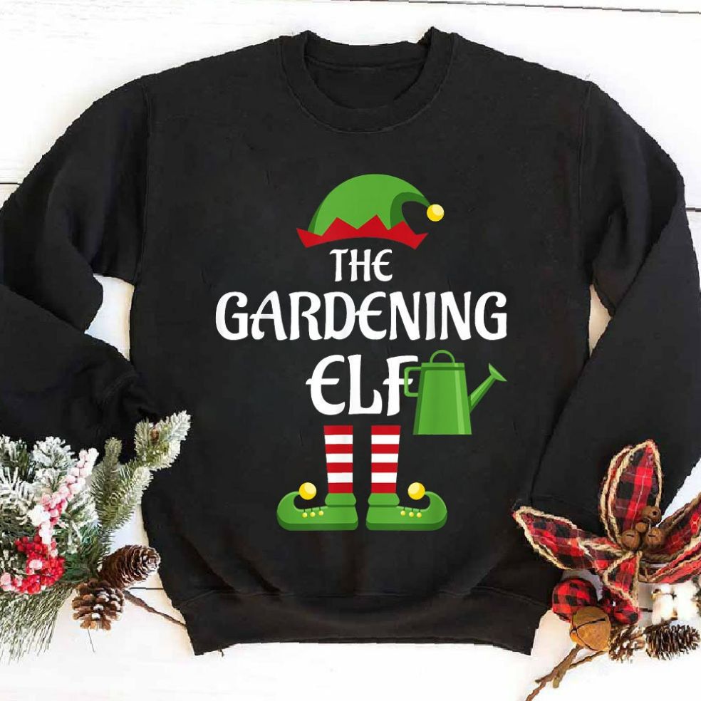Gardening Elf Family Matching Group Christmas 2022 Family Sweatshirt Gardening Elf Family Matching Group Christmas 2022 Family Sweatshirt