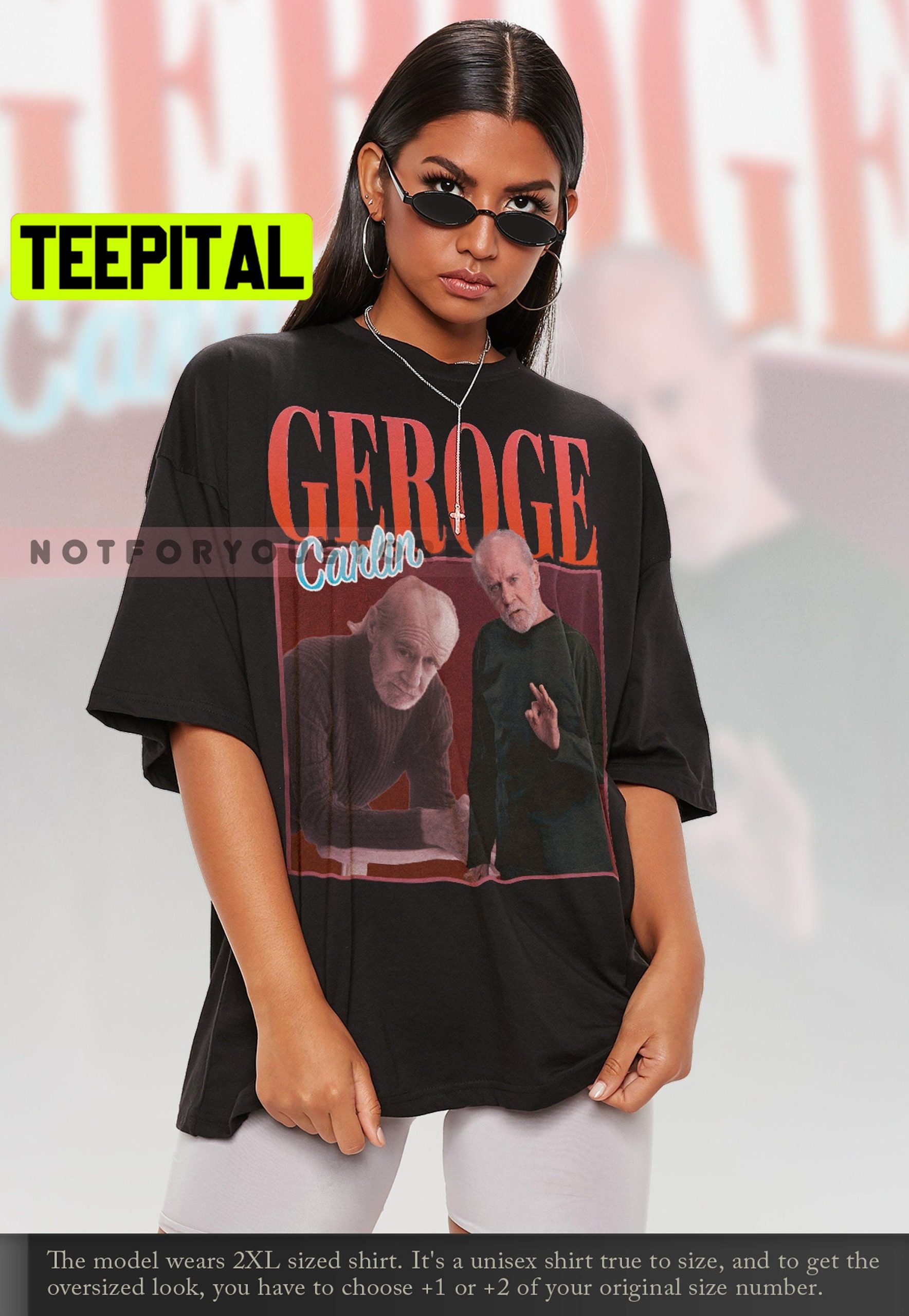 George Carlin Homage Trending Unisex T-Shirt George Carlin Homage Trending Unisex T-Shirt