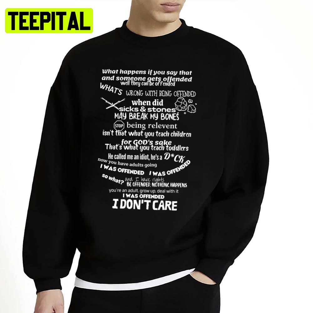 Get Offended Stand Up Comedian Unisex Sweatshirt Get Offended Stand Up Comedian Unisex Sweatshirt