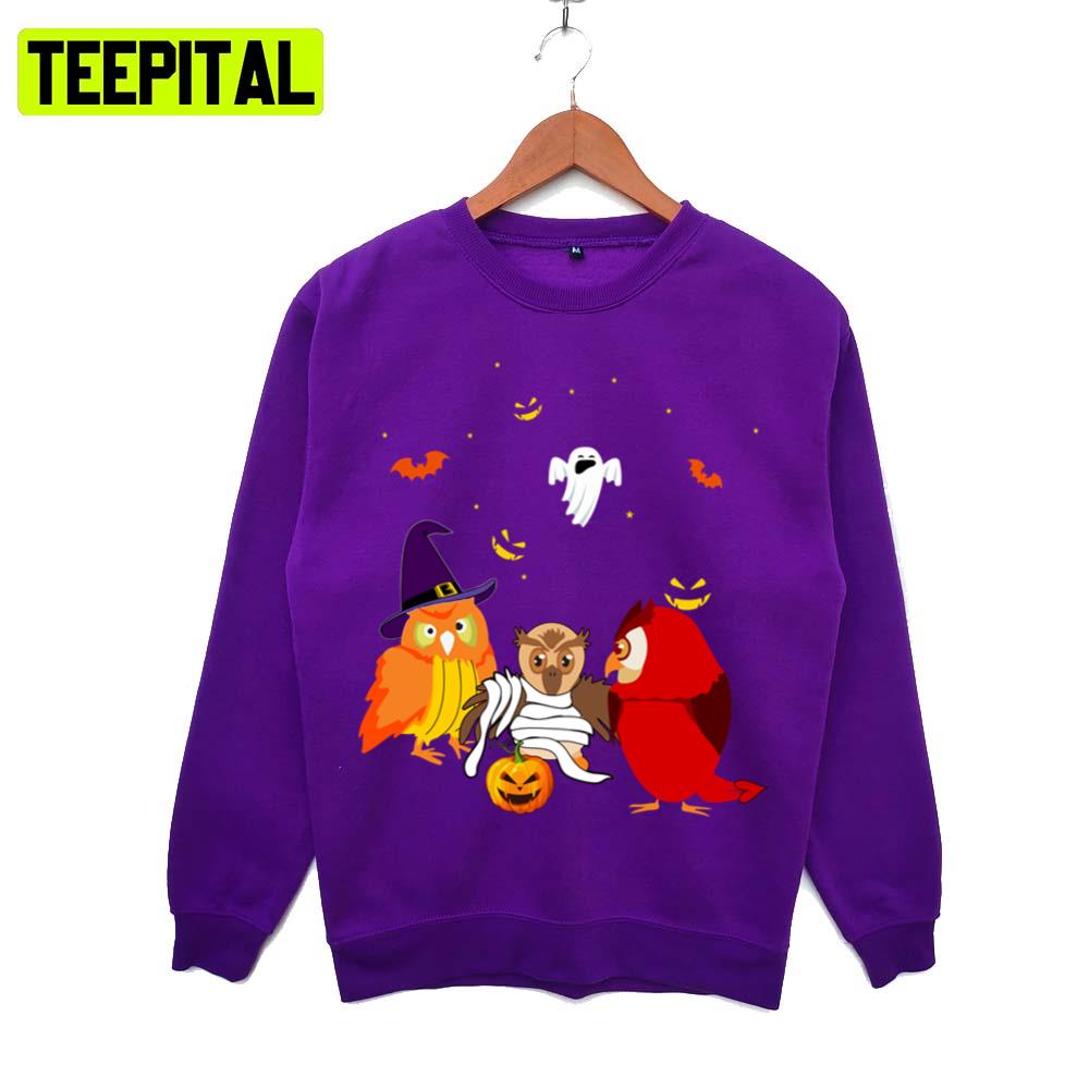 Get Ready For Halloween Funny Owl Cosplay Hoodie Get Ready For Halloween Funny Owl Cosplay Hoodie