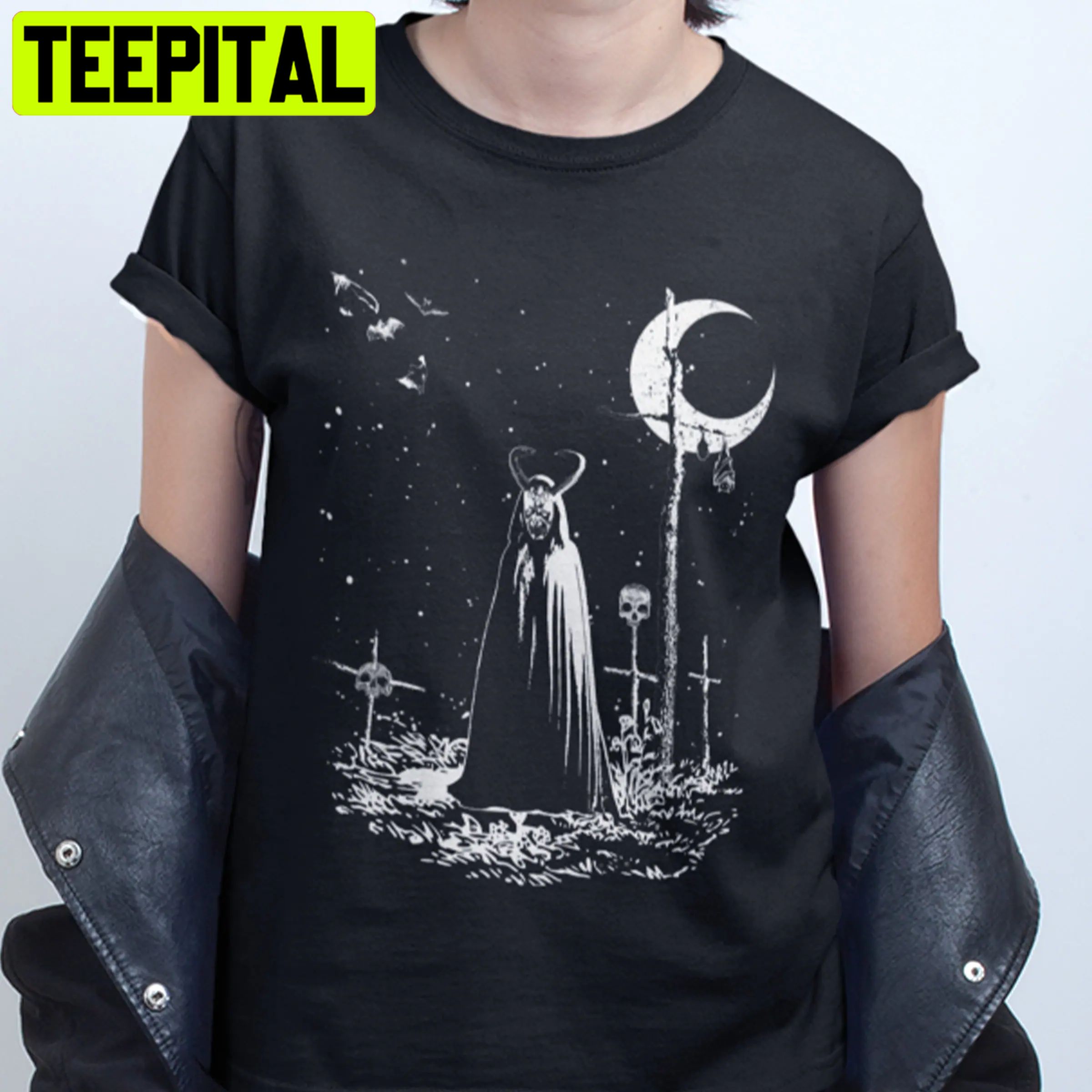 Gothic Scary Evil Night Trending Unisex T-Shirt Gothic Scary Evil Night Trending Unisex T-Shirt