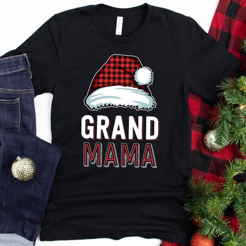 Grand Mama Christmas T-Shirt Grand Mama Christmas T-Shirt
