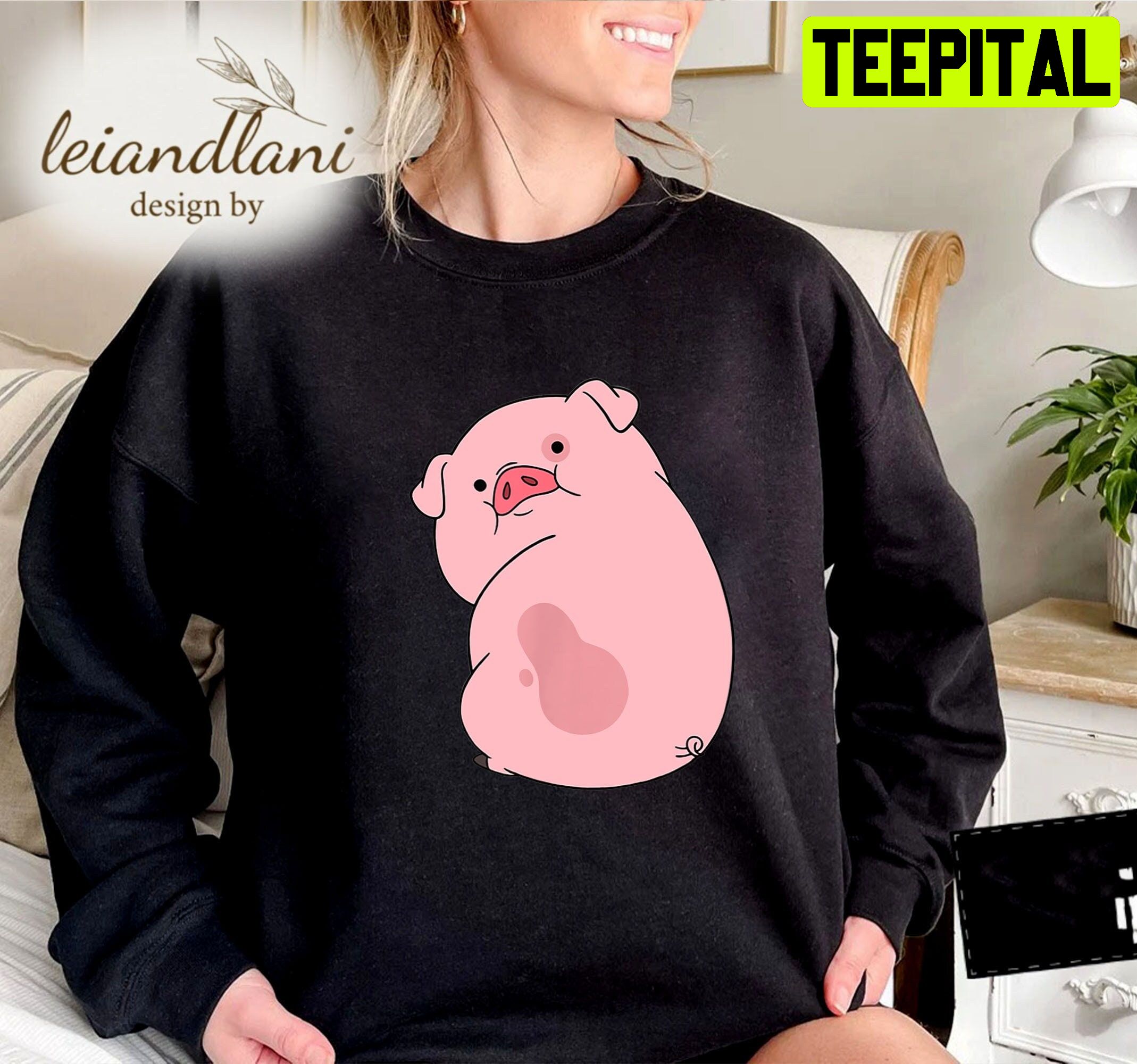 Gravity Falls Waddles The Pig Gravity Falls Waddles Disney Sweatshirt Gravity Falls Waddles The Pig Gravity Falls Waddles Disney Sweatshirt