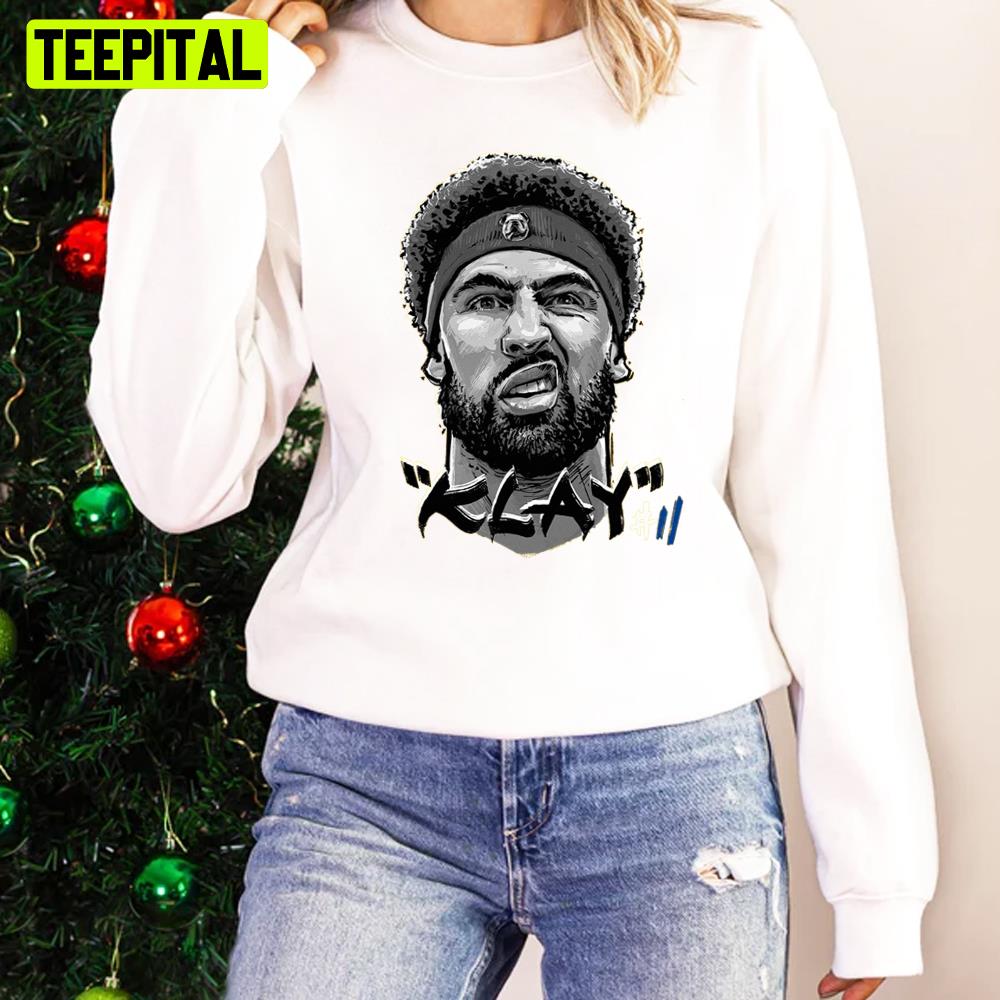 Gray Art Klay Thompson Basketball Player Unisex Sweatshirt Gray Art Klay Thompson Basketball Player Unisex Sweatshirt