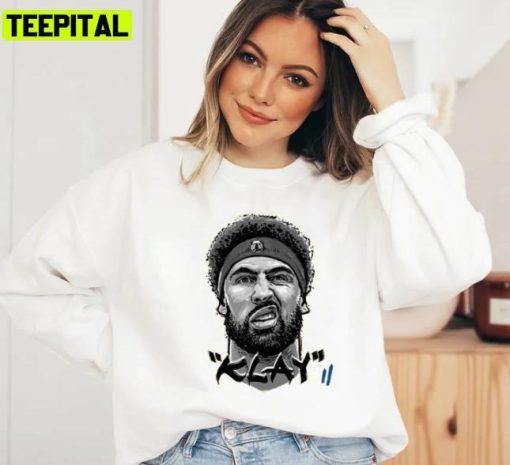 Gray Art Klay Thompson Basketball Player Unisex Sweatshirt