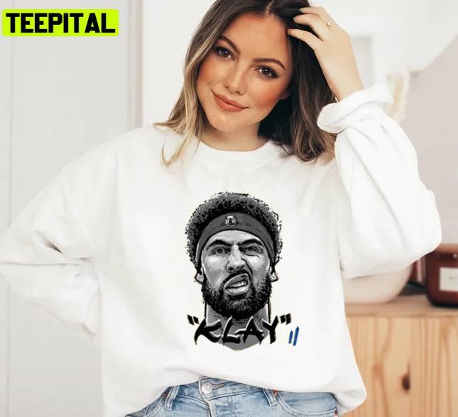 Gray Art Klay Thompson Basketball Player Unisex Sweatshirt Gray Art Klay Thompson Basketball Player Unisex Sweatshirt