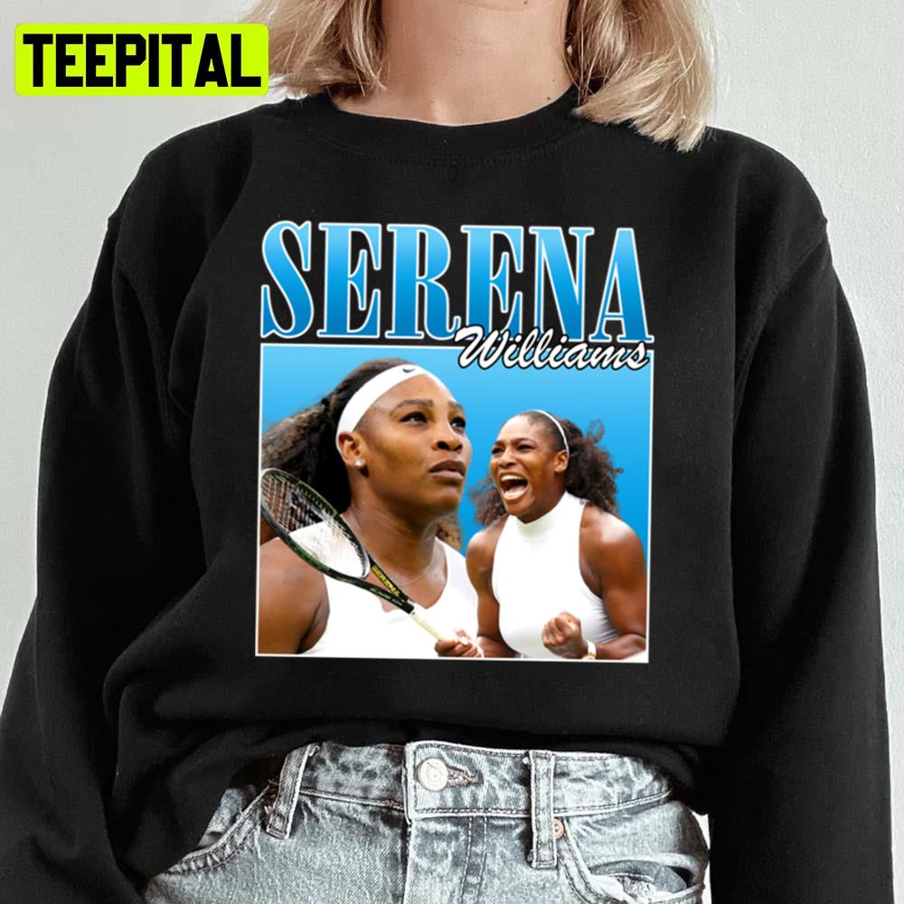 Great Player Tennis Sports Art Serena Williams Unisex Sweatshirt Great Player Tennis Sports Art Serena Williams Unisex Sweatshirt