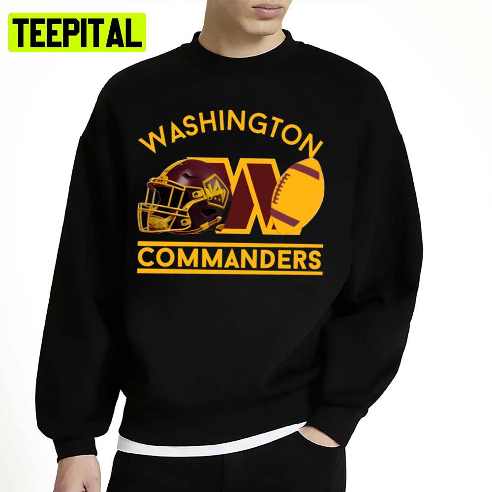 Great Team Washington Commanders Football Club Active Unisex T-Shirt Great Team Washington Commanders Football Club Active Unisex T-Shirt