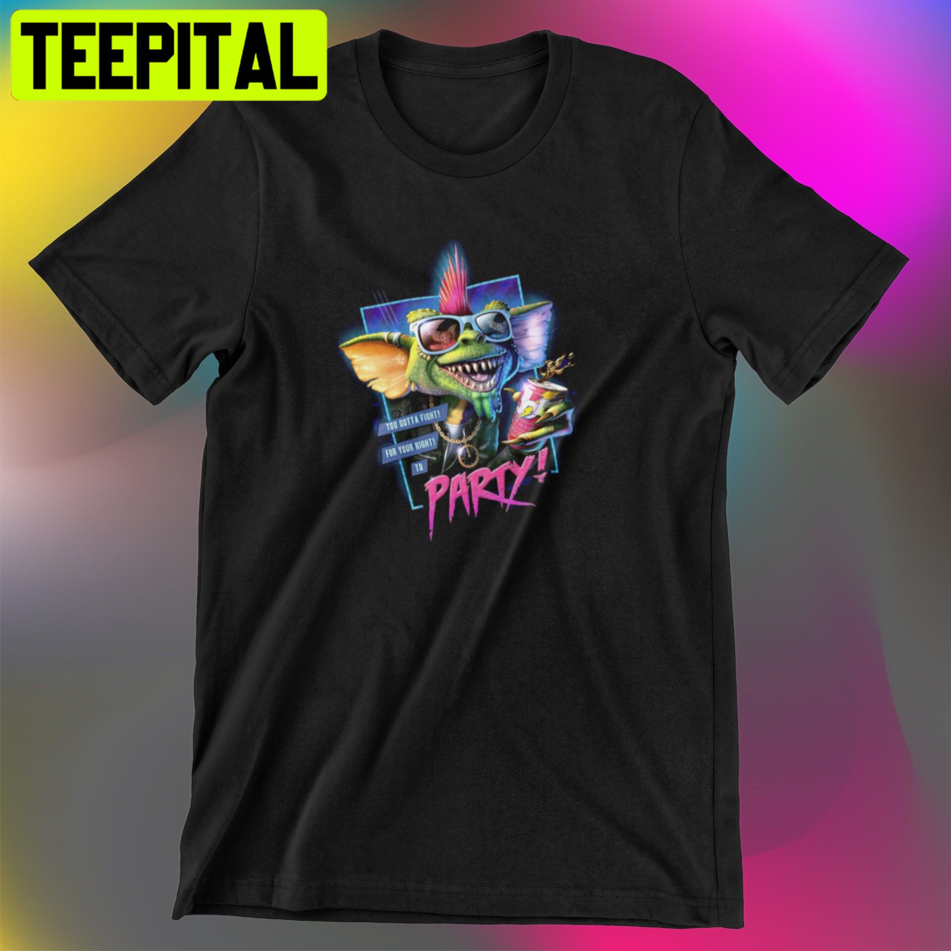 Gremlin Party Graphic Trending Unisex T-Shirt Gremlin Party Graphic Trending Unisex T-Shirt