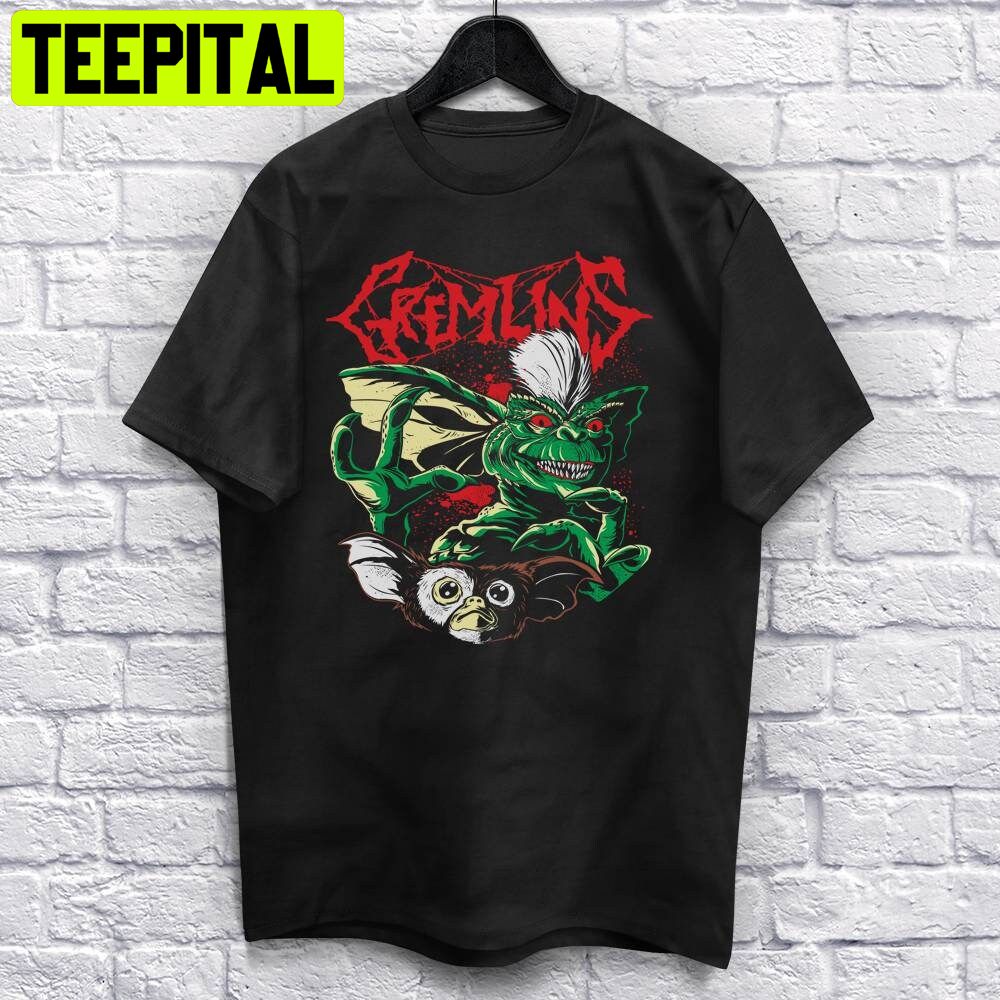 Gremlins Horror Movie Halloween Spooky Cute Trending Unisex T-Shirt Gremlins Horror Movie Halloween Spooky Cute Trending Unisex T-Shirt