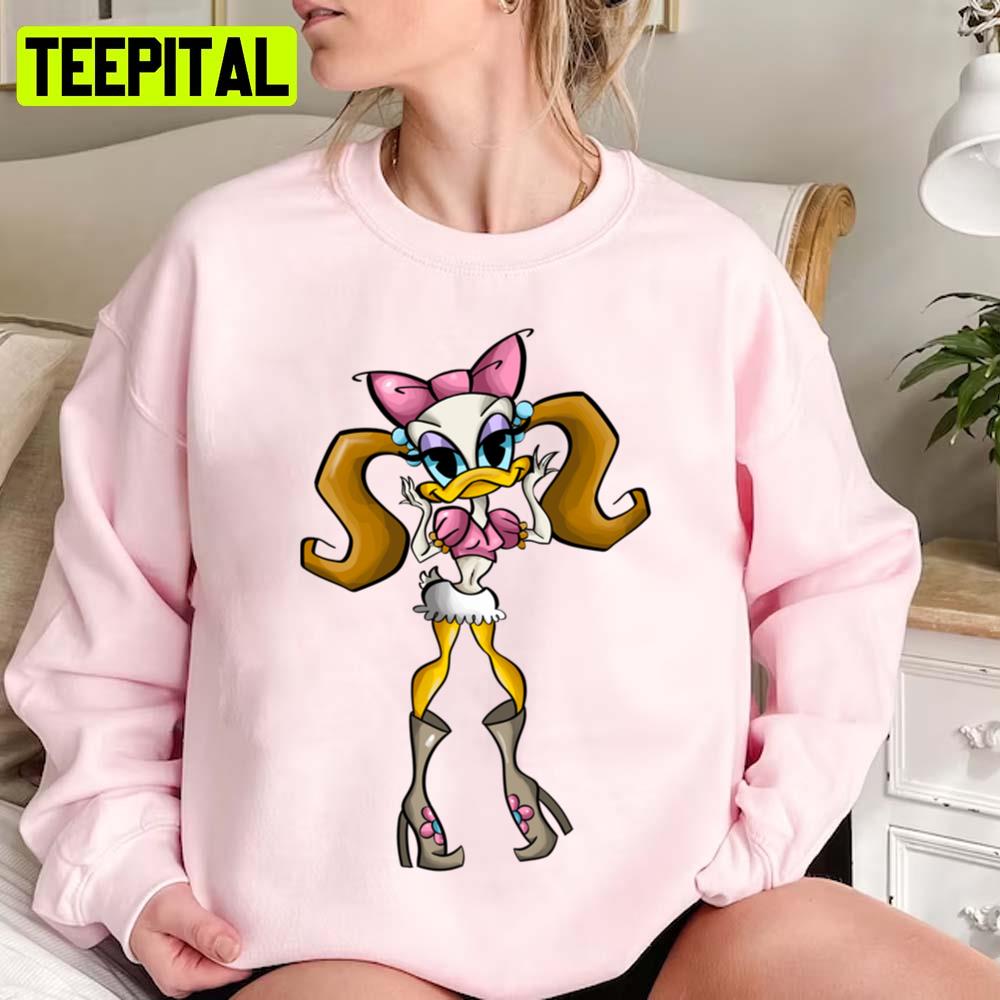 Grown Up Daisy Donald Duck Unisex Sweatshirt Grown Up Daisy Donald Duck Unisex Sweatshirt