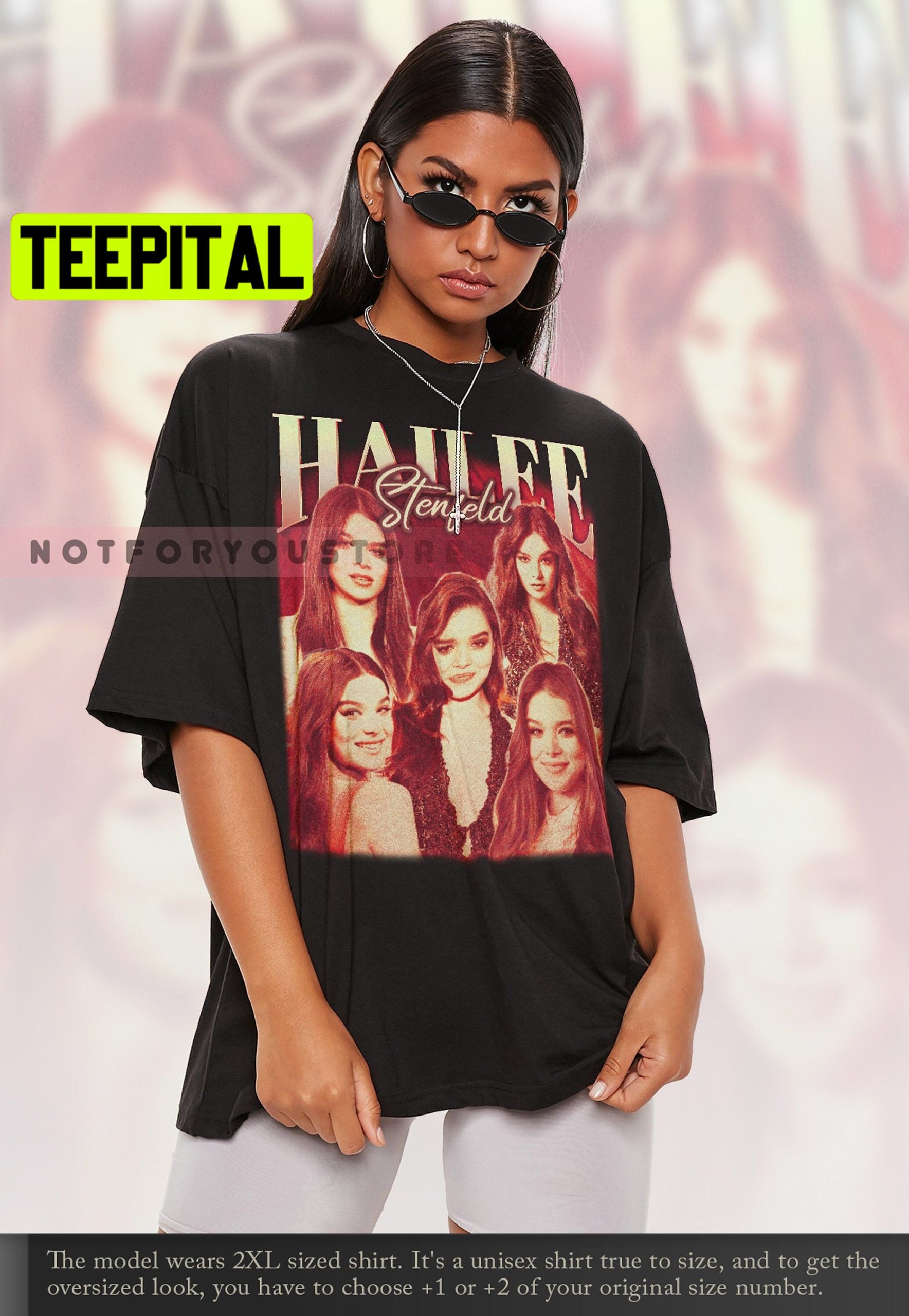 Hailee Stenfeld Homage Trending Unisex T-Shirt Hailee Stenfeld Homage Trending Unisex T-Shirt