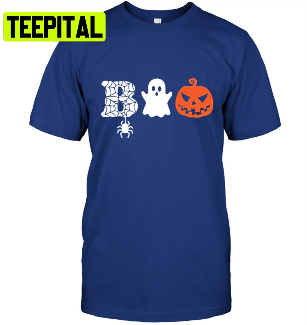 Halloween Boo Orange Pumpkin Trending Unisex T-Shirt Halloween Boo Orange Pumpkin Trending Unisex T-Shirt