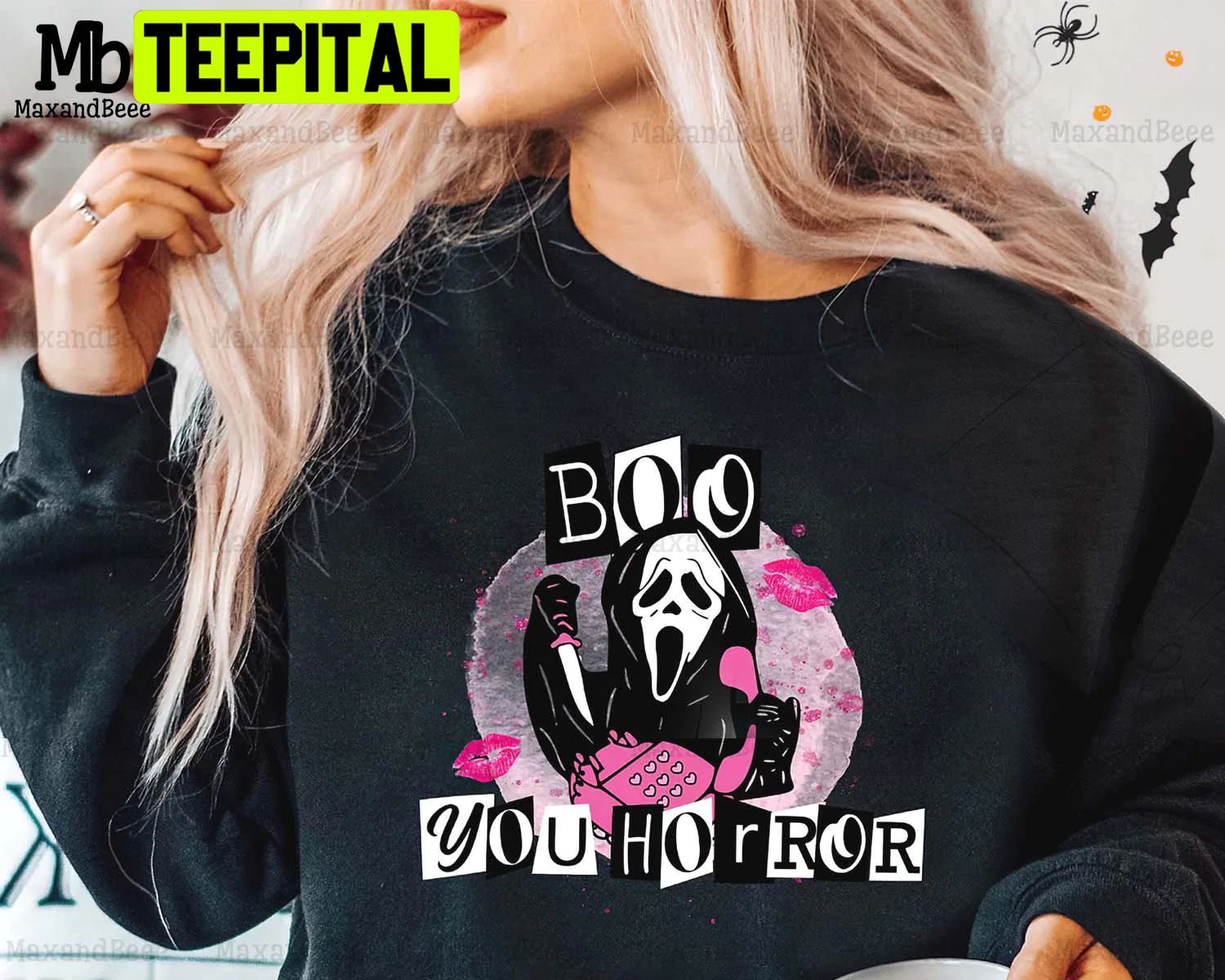 Halloween Boo You Horror Trending Unisex Sweatshirt Halloween Boo You Horror Trending Unisex Sweatshirt