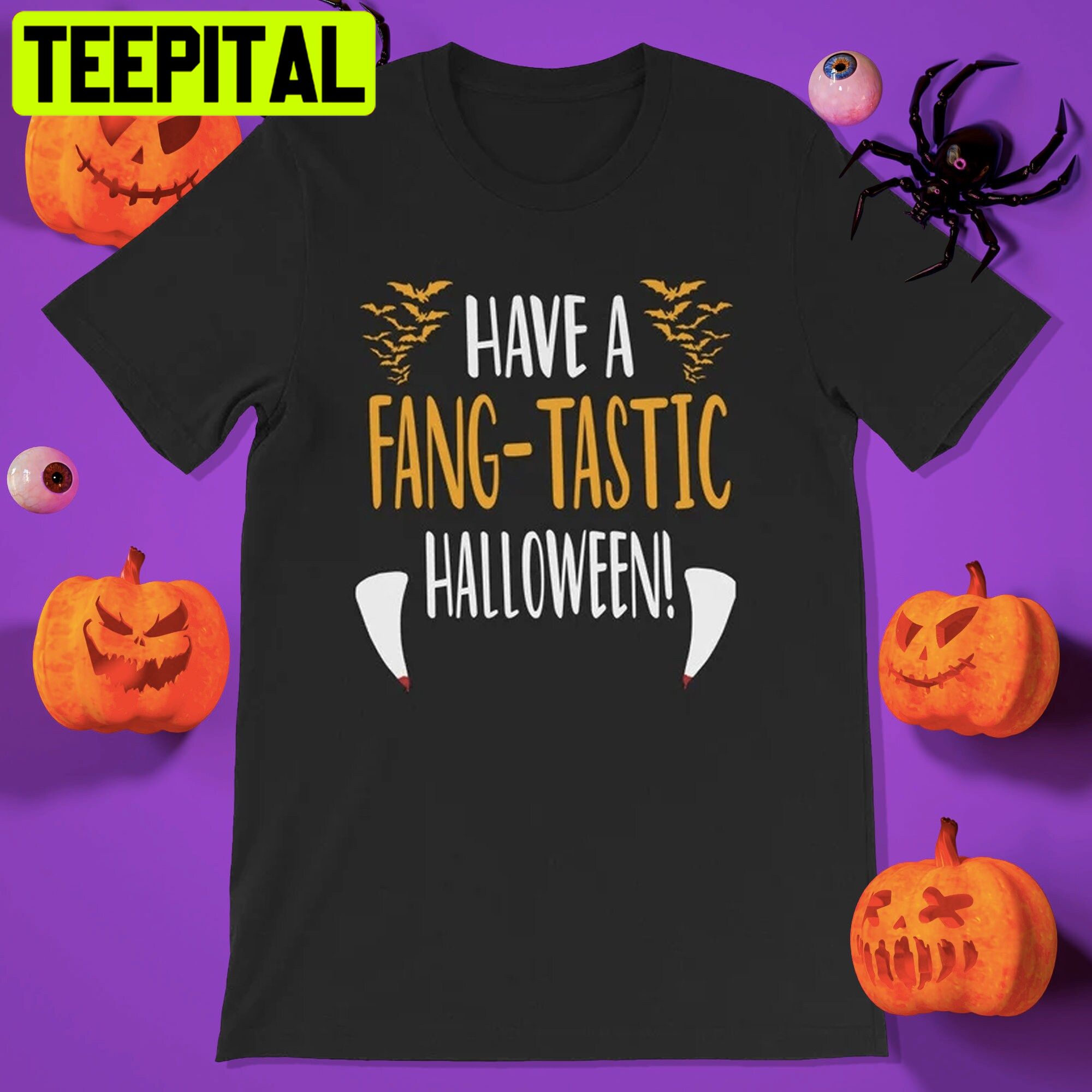 Halloween Kids Vampire Spooky Season Trending Unisex T-Shirt Halloween Kids Vampire Spooky Season Trending Unisex T-Shirt