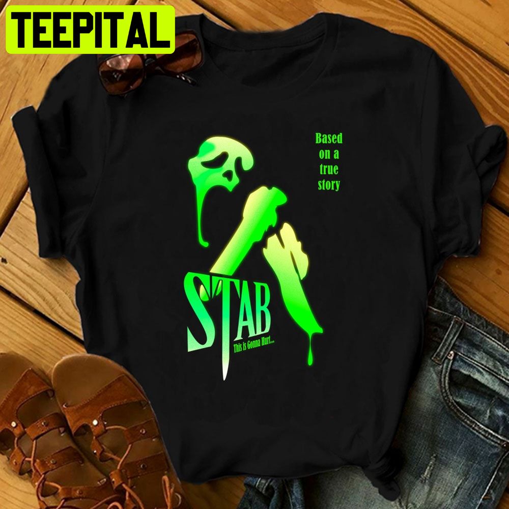 Halloween Party Stab From The Scream Movie Trending Unisex T-Shirt Halloween Party Stab From The Scream Movie Trending Unisex T-Shirt