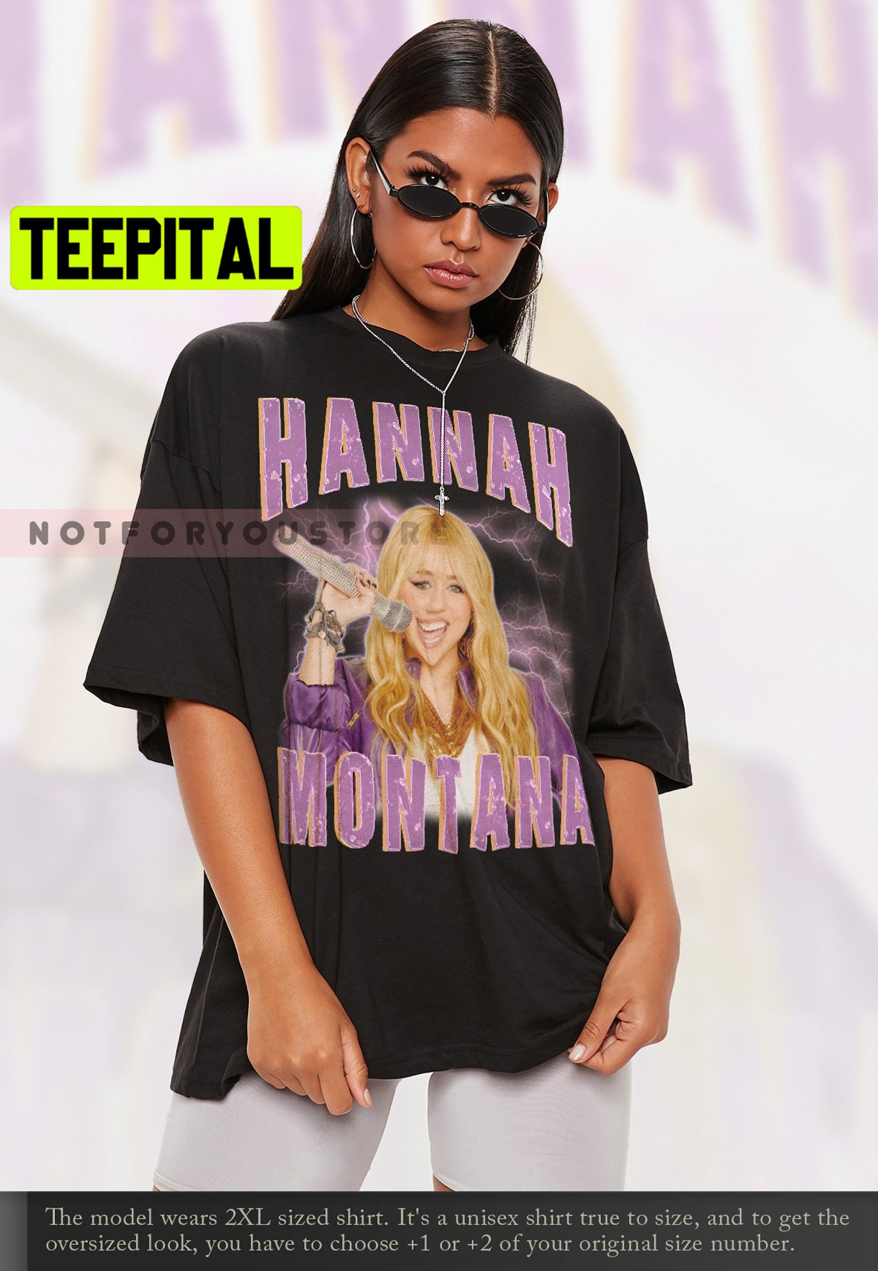 Hannah Montana Retro 90s Trending Unisex T-Shirt Hannah Montana Retro 90s Trending Unisex T-Shirt