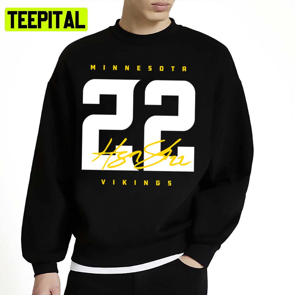 Harrison Smith 22 Signature White Art Minnesota Vikings Unisex T-Shirt Harrison Smith 22 Signature White Art Minnesota Vikings Unisex T-Shirt